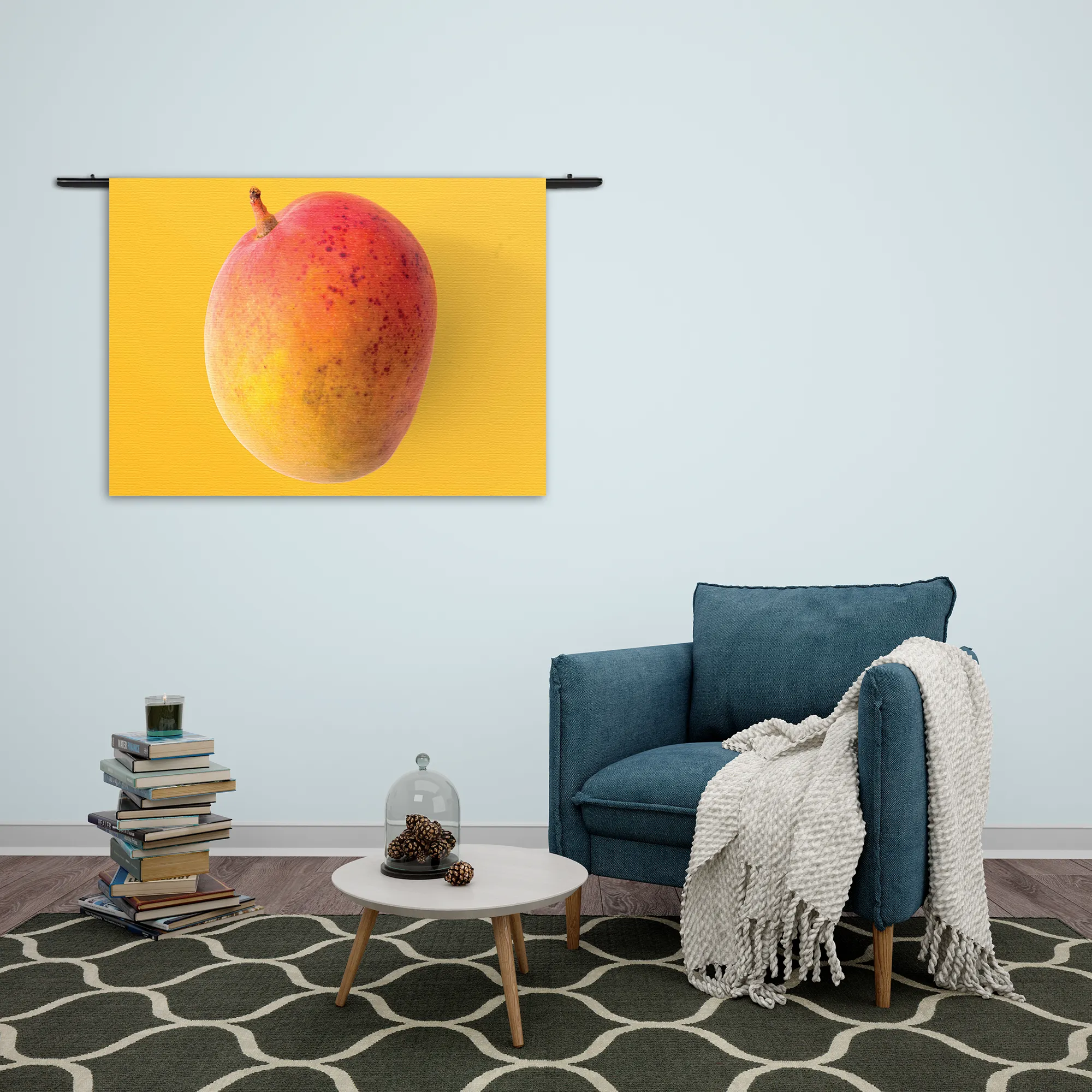 Wandkleed Mango Rechthoek Horizontaal Template 50 70 WK Horizontaal Eten En Drinken 6 2