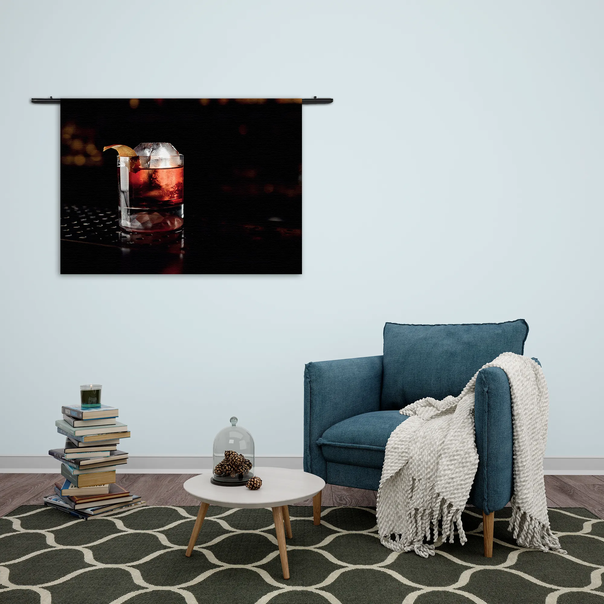 Wandkleed Cocktail Bar 03 Rechthoek Horizontaal Template 50 70 WK Horizontaal Eten En Drinken 61 2