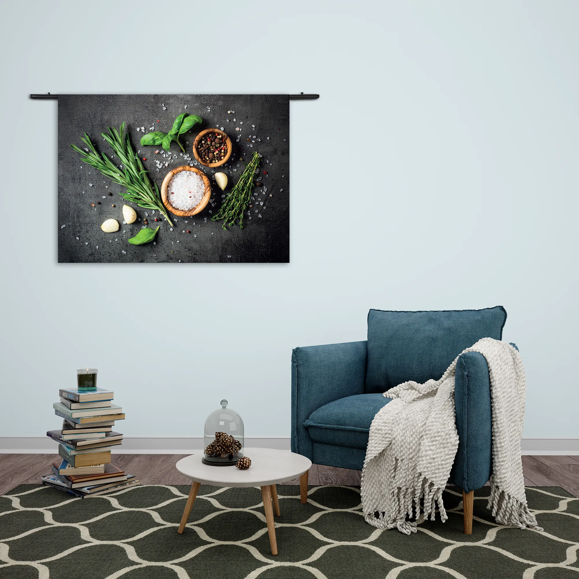 Template_50-70_WK_Horizontaal_Eten-En-Drinken_63-2 Wandkleed Specerijen met Groen Rechthoek Horizontaal Template 50 70 WK Horizontaal Eten En Drinken 63 2