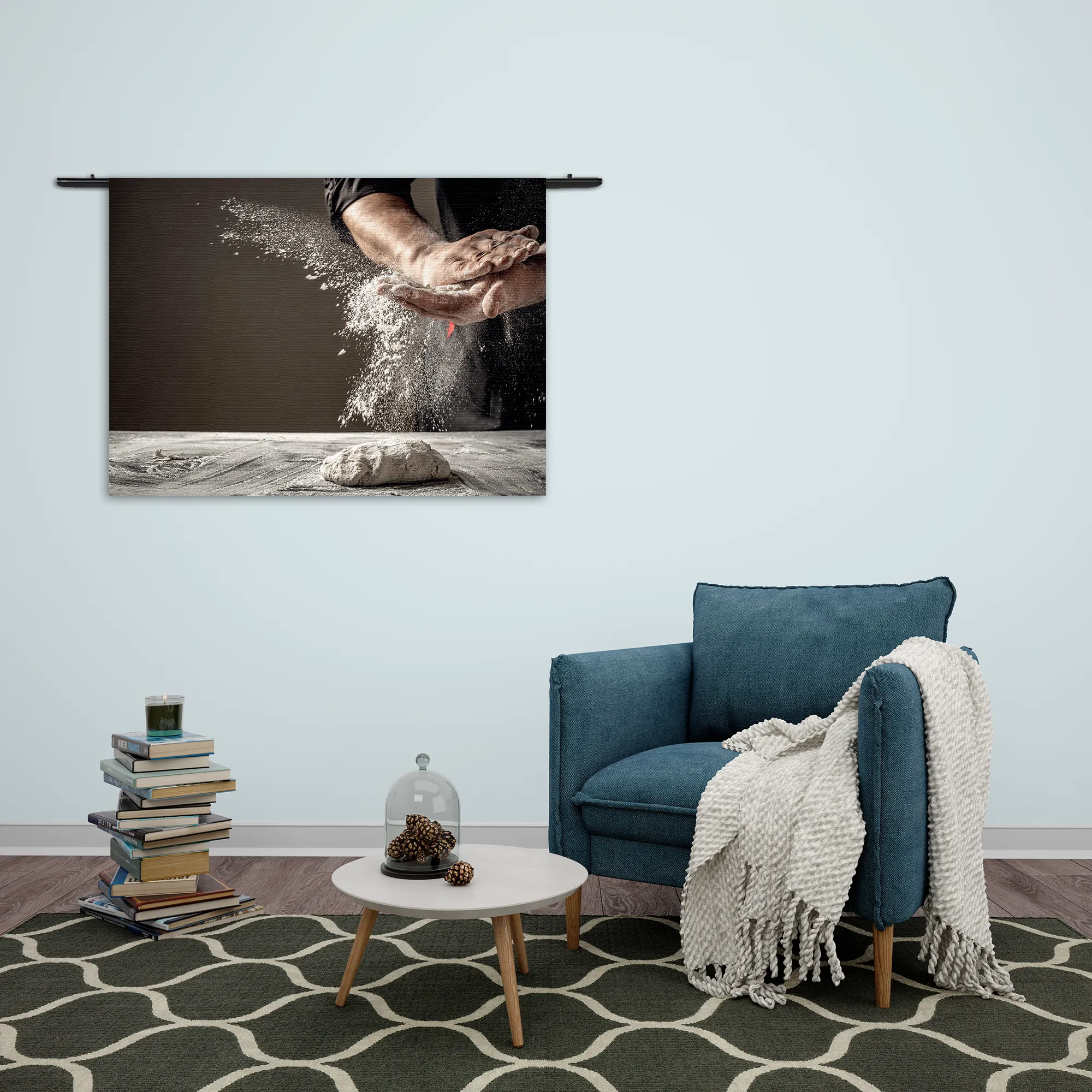 Wandkleed The Bakery 06 Rechthoek Horizontaal Template 50 70 WK Horizontaal Eten En Drinken 67 2