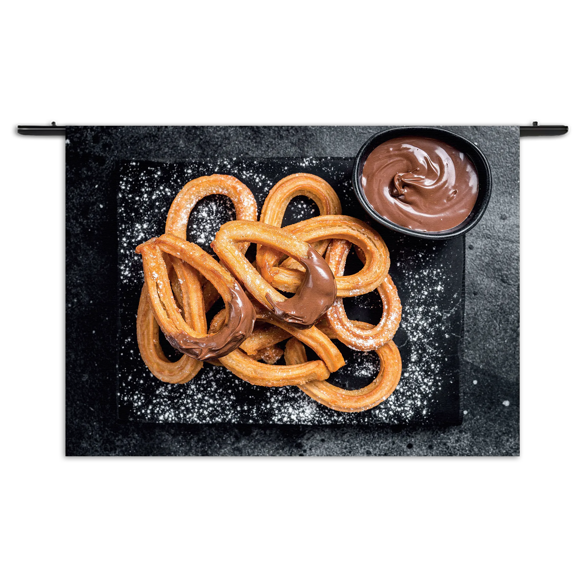 Wandkleed Churros Rechthoek Horizontaal Template 50 70 WK Horizontaal Eten En Drinken 76 1