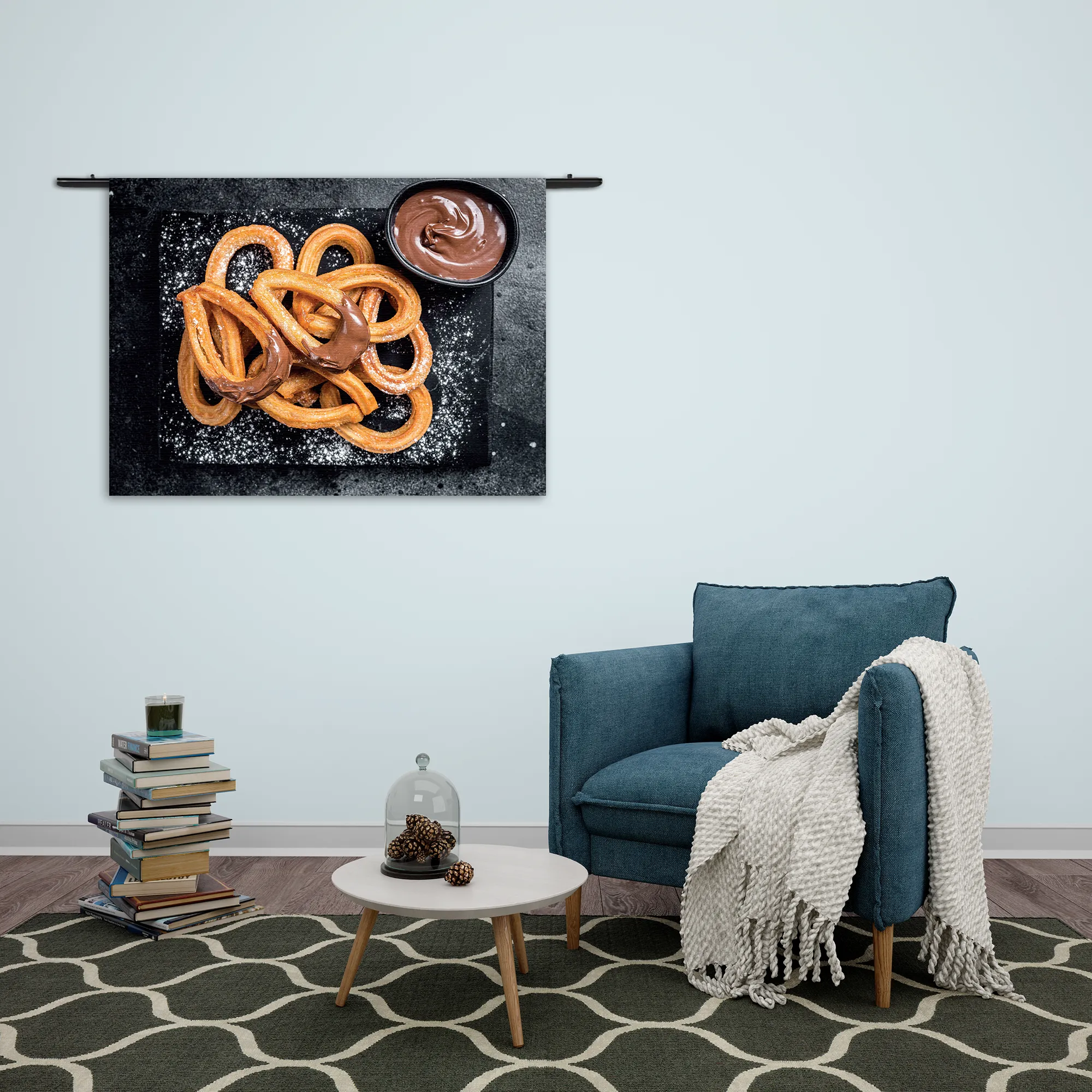 Wandkleed Churros Rechthoek Horizontaal Template 50 70 WK Horizontaal Eten En Drinken 76 2