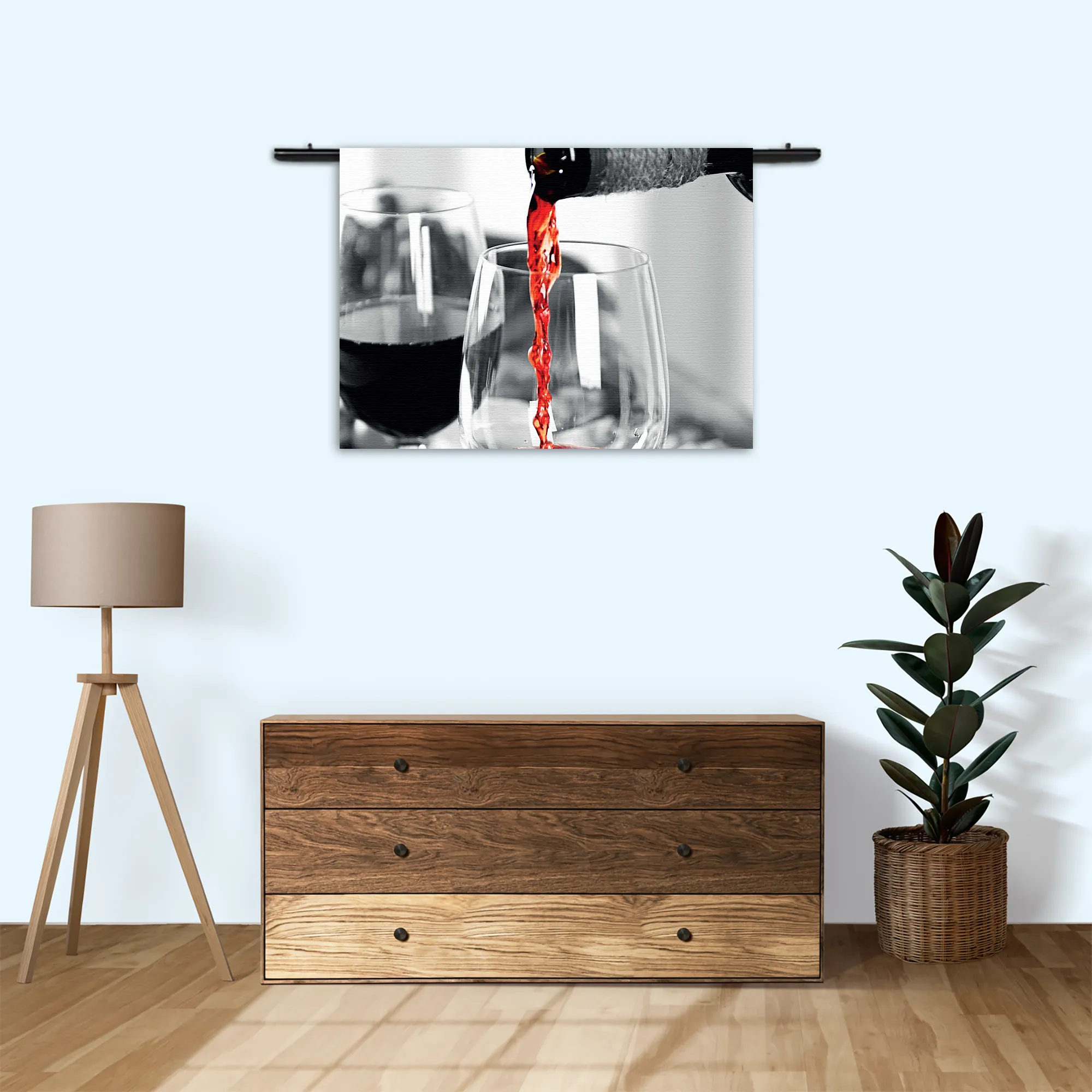 Wandkleed Red Red Wine 02 Rechthoek Horizontaal Template 50 70 WK Horizontaal Eten En Drinken 79 3