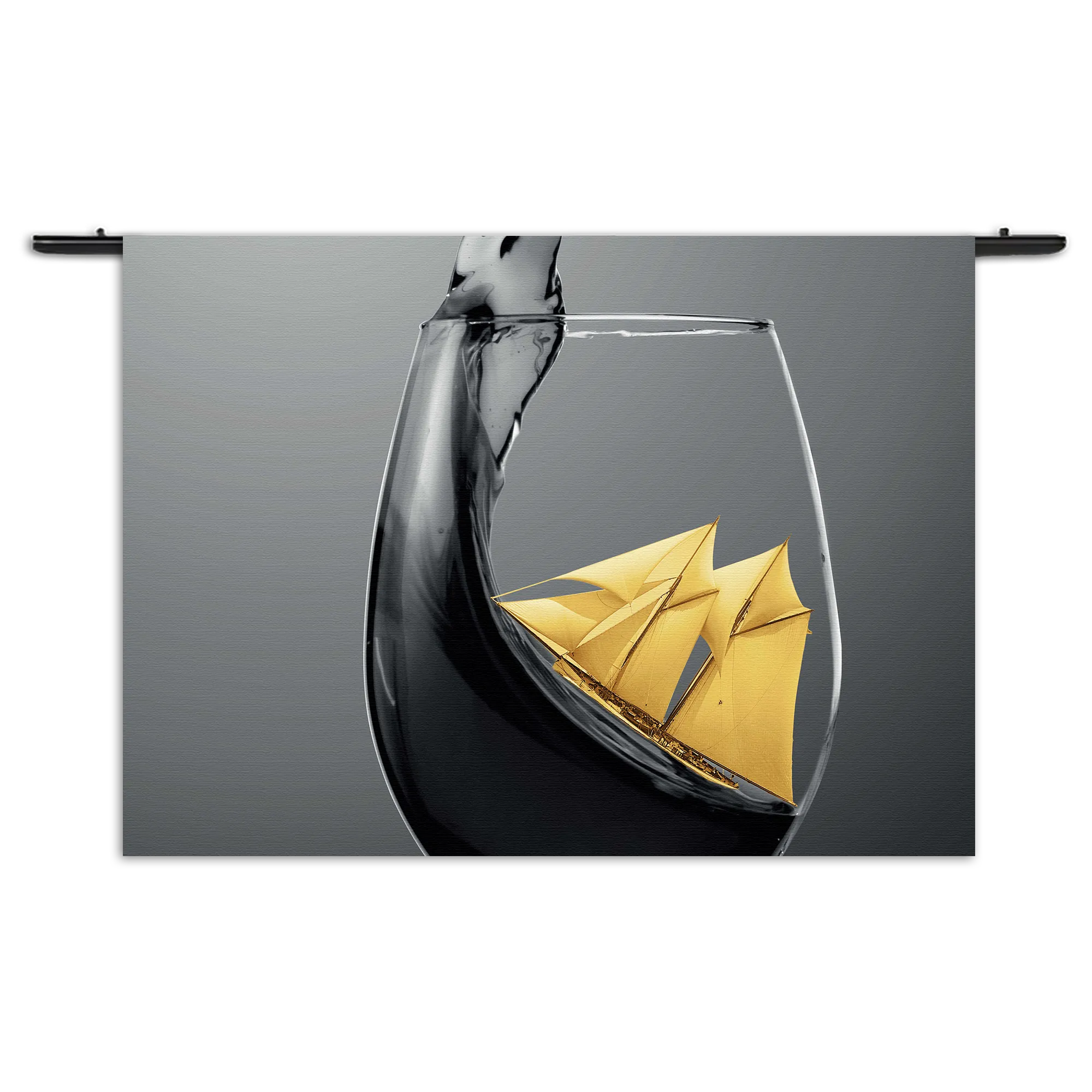 Wandkleed Sailing Wine 01 Rechthoek Horizontaal Template 50 70 WK Horizontaal Eten En Drinken 80 1