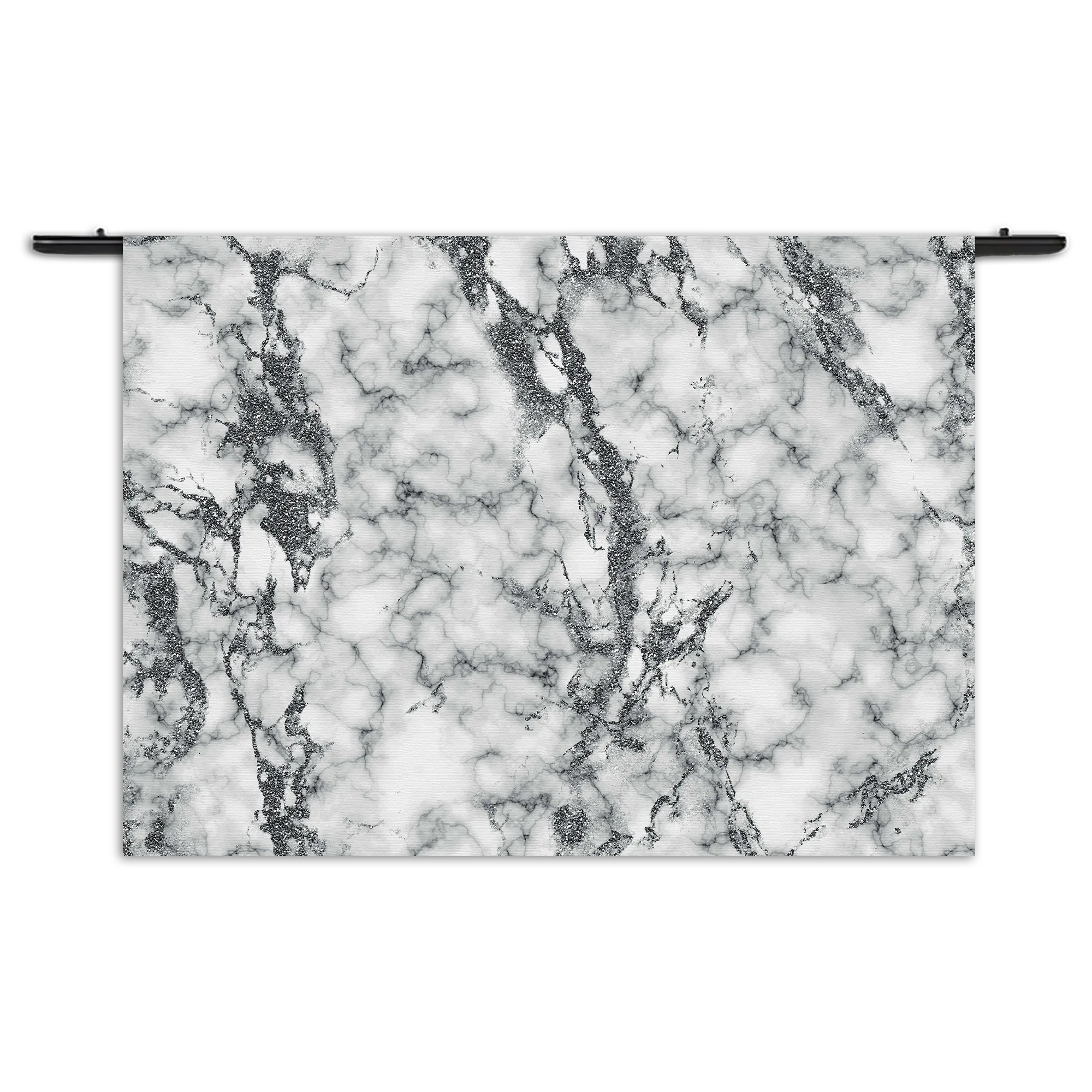 Wandkleed Basis Marmer Look Grijs Rechthoek Horizontaal Template 50 70 WK Horizontaal Marmer 1 1