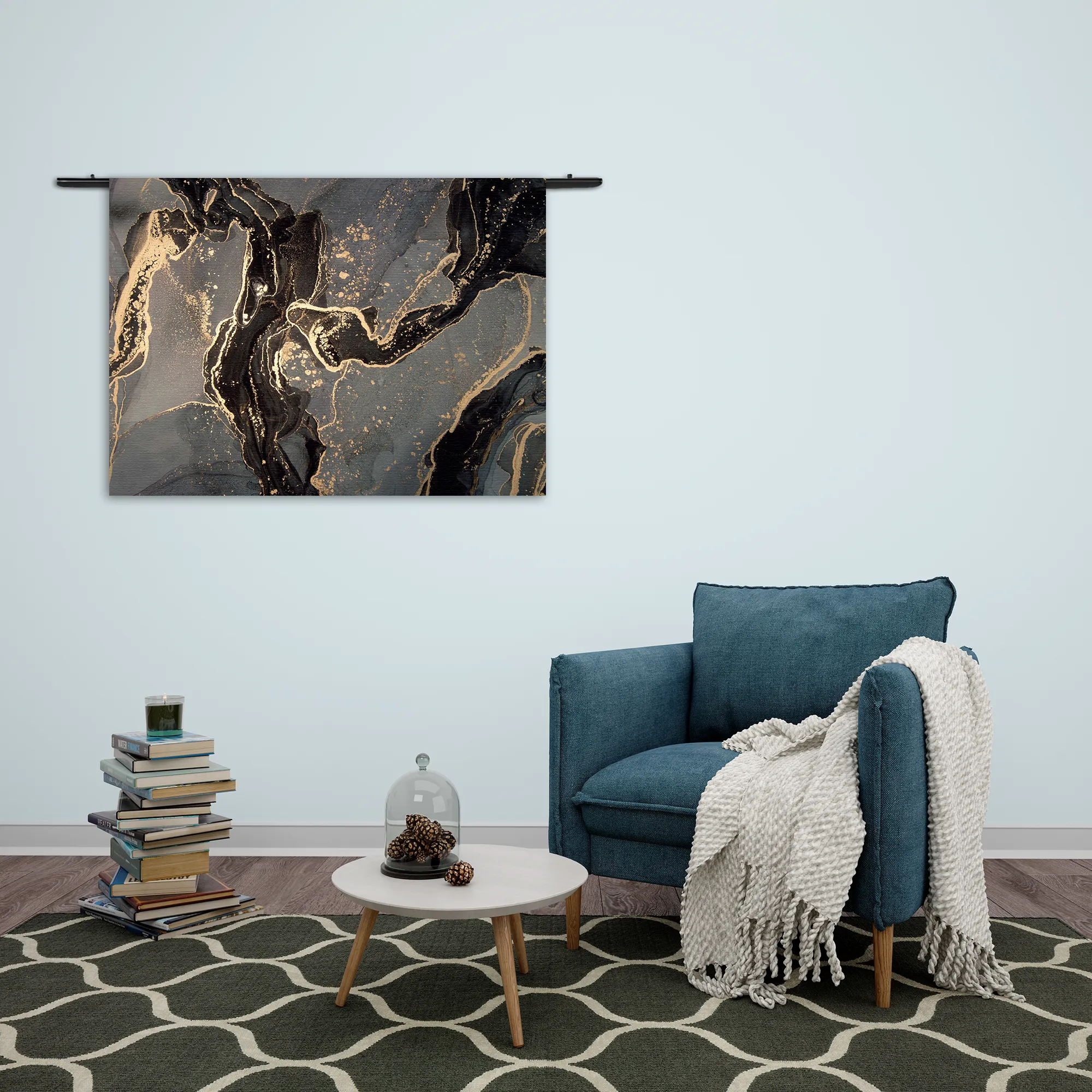 Wandkleed Marmer Look Hotel Chique 02 Rechthoek Horizontaal Template 50 70 WK Horizontaal Marmer 21 2