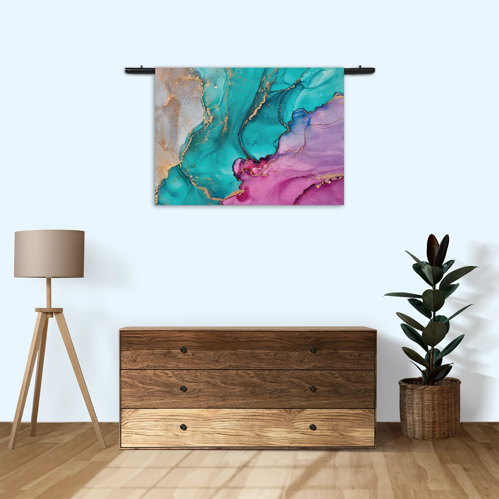 Wandkleed Marmer Look Colored 05 Rechthoek Horizontaal Template 50 70 WK Horizontaal Marmer 25 3