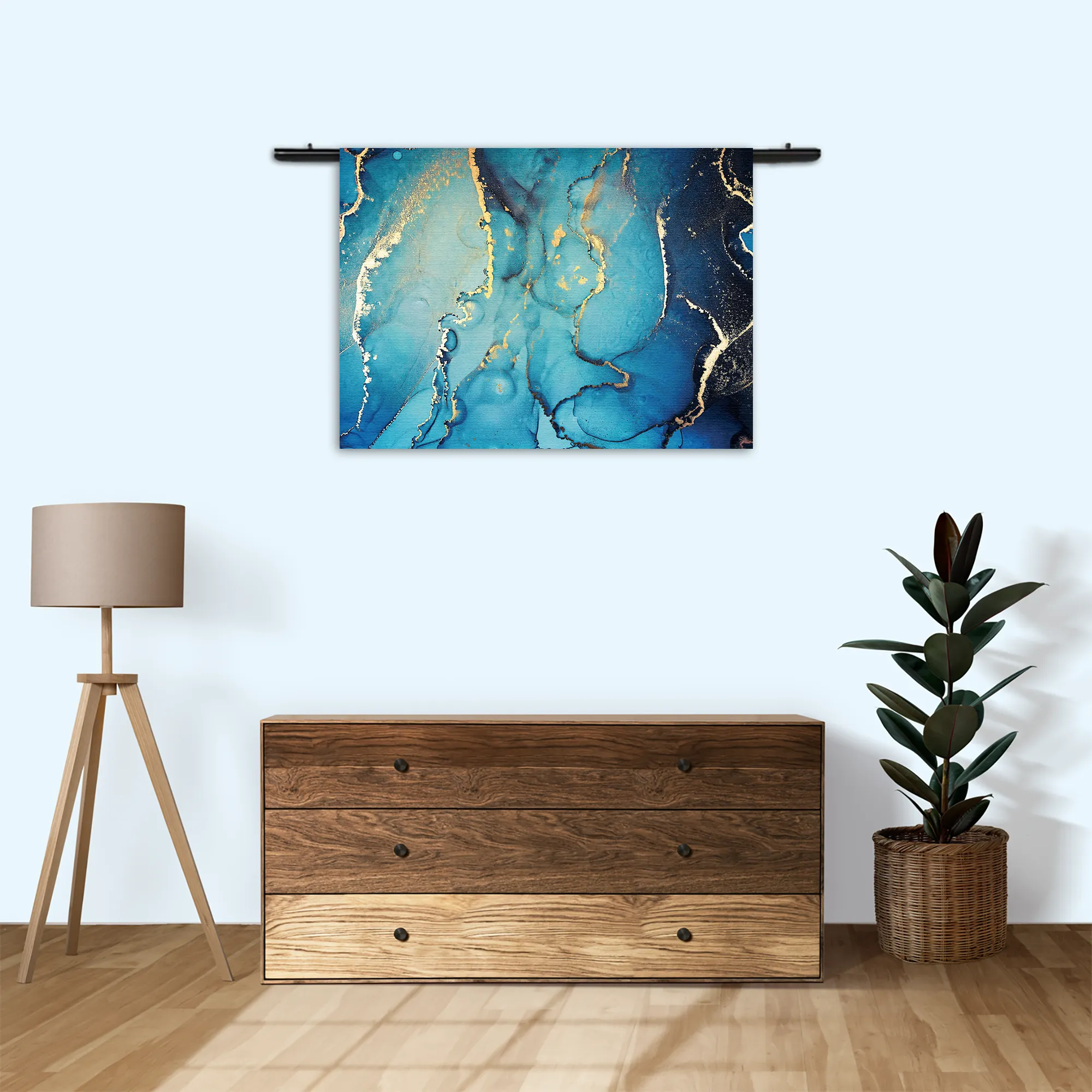 Wandkleed Marmer Look Colored 010 Rechthoek Horizontaal Template 50 70 WK Horizontaal Marmer 33 3