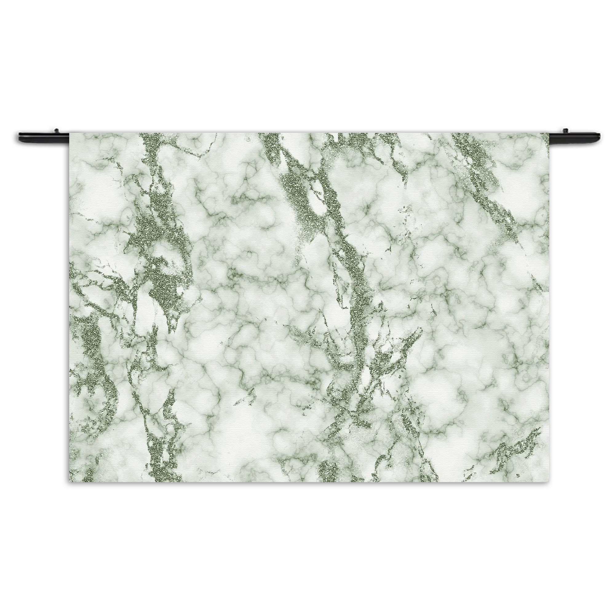 Wandkleed Basis Marmer Look Groen Rechthoek Horizontaal Template 50 70 WK Horizontaal Marmer 6 1