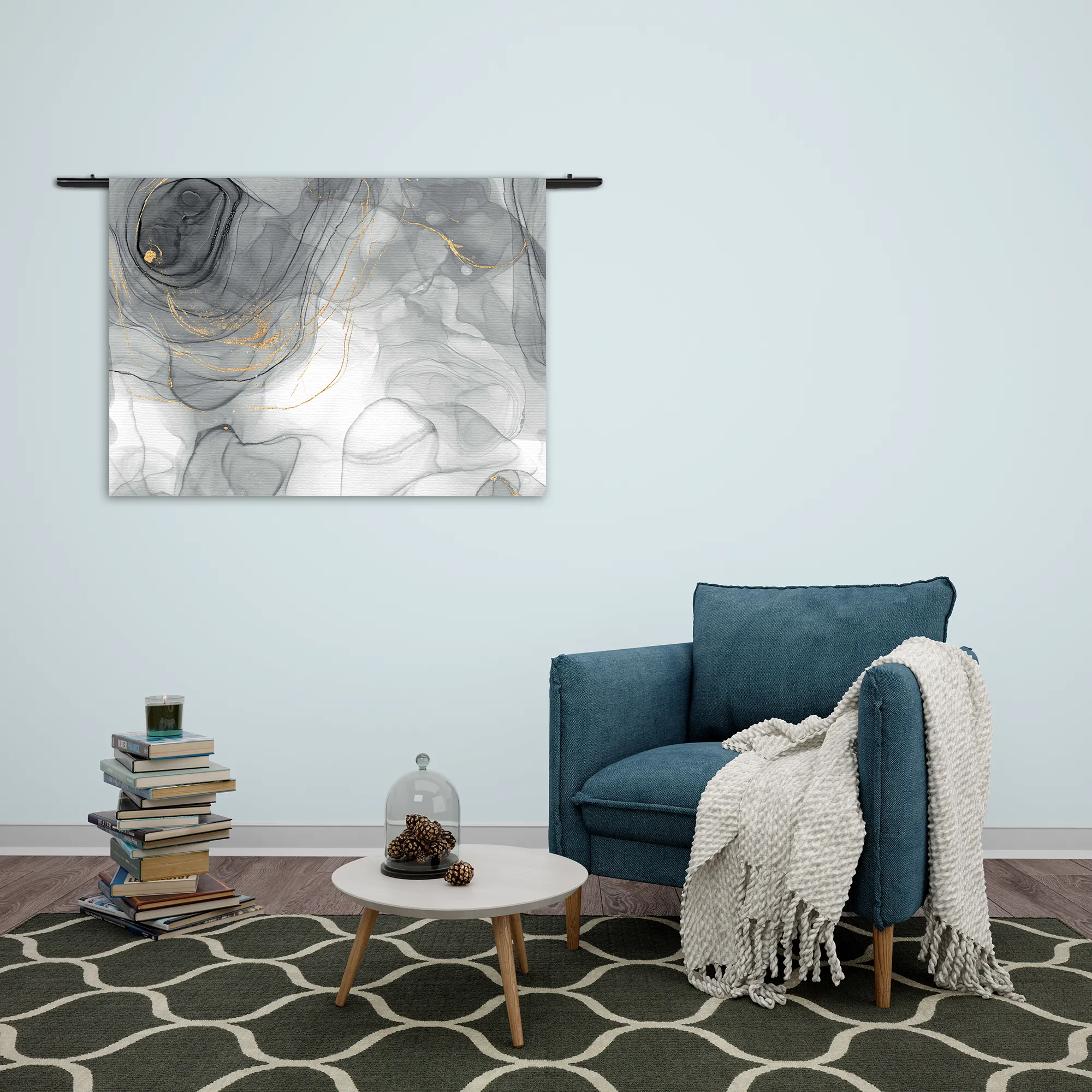 Template_50-70_WK_Horizontaal_Marmer_7-2 Wandkleed Abstract Marmer Look Grijs met Goud 01 Rechthoek Horizontaal Template 50 70 WK Horizontaal Marmer 7 2