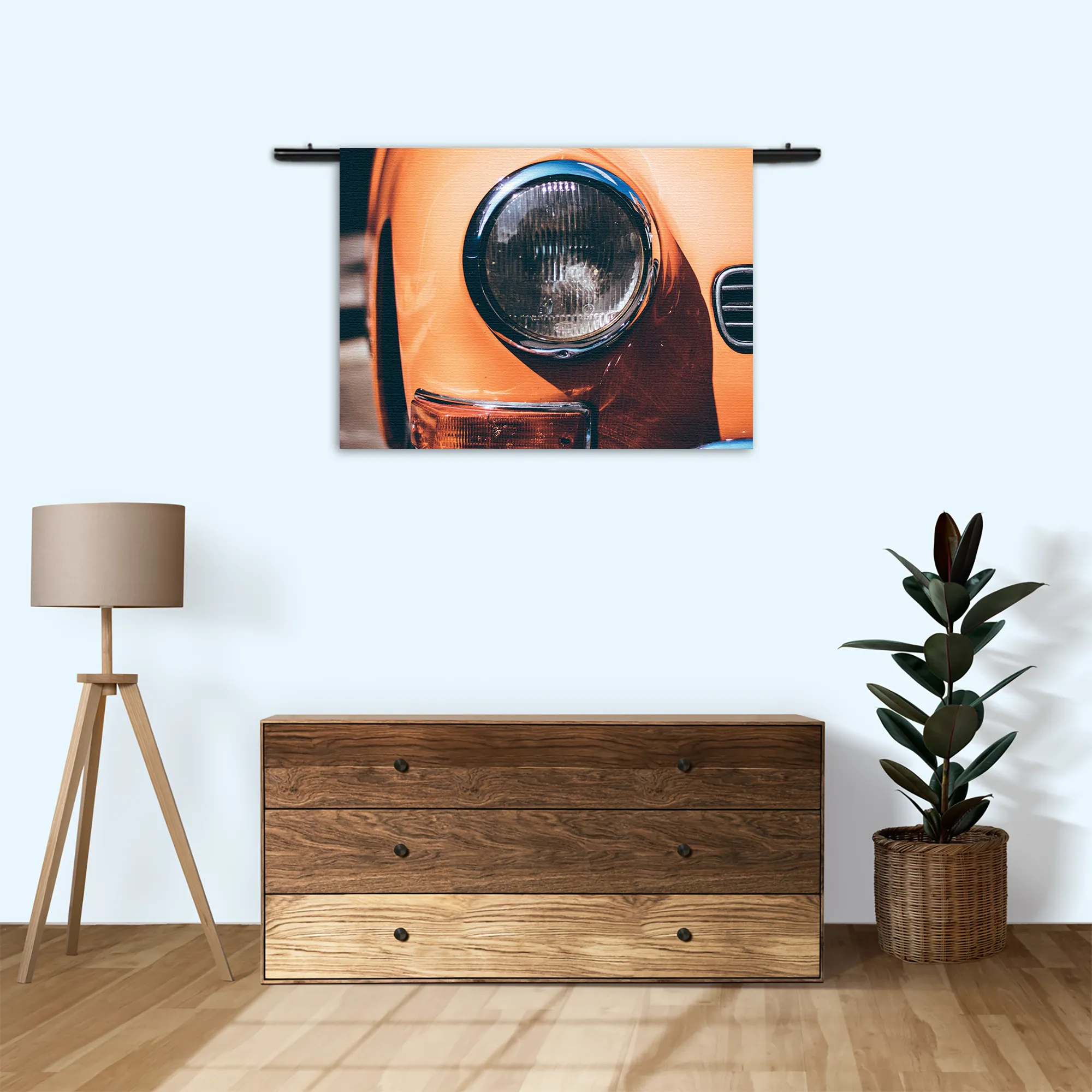 Wandkleed Oud Typmachine Rechthoek Horizontaal Template 50 70 WK Horizontaal Retro 6 3