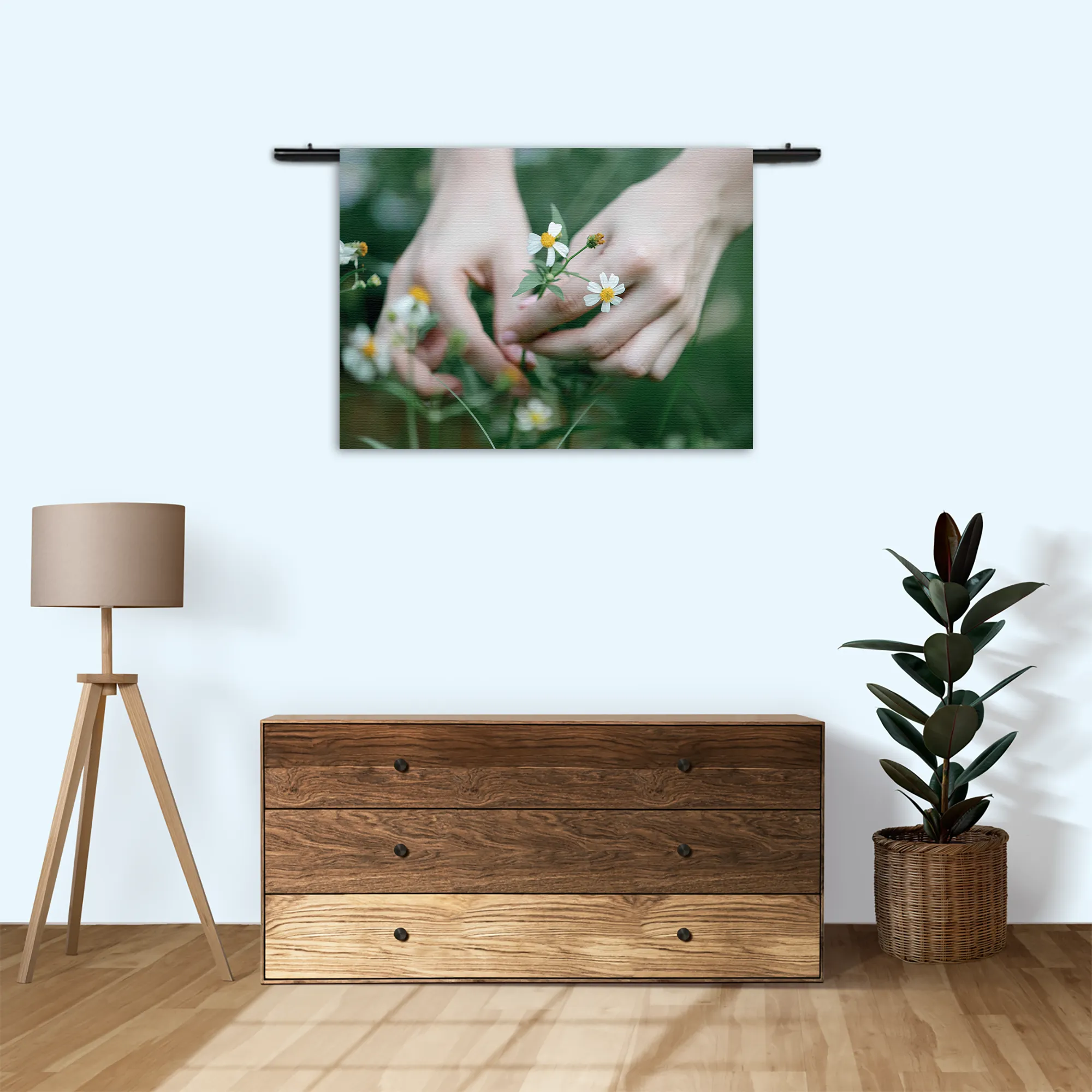 Wandkleed Pluk De Dag Rechthoek Horizontaal Template 50 70 WK Horizontaal Romantisch 5 3