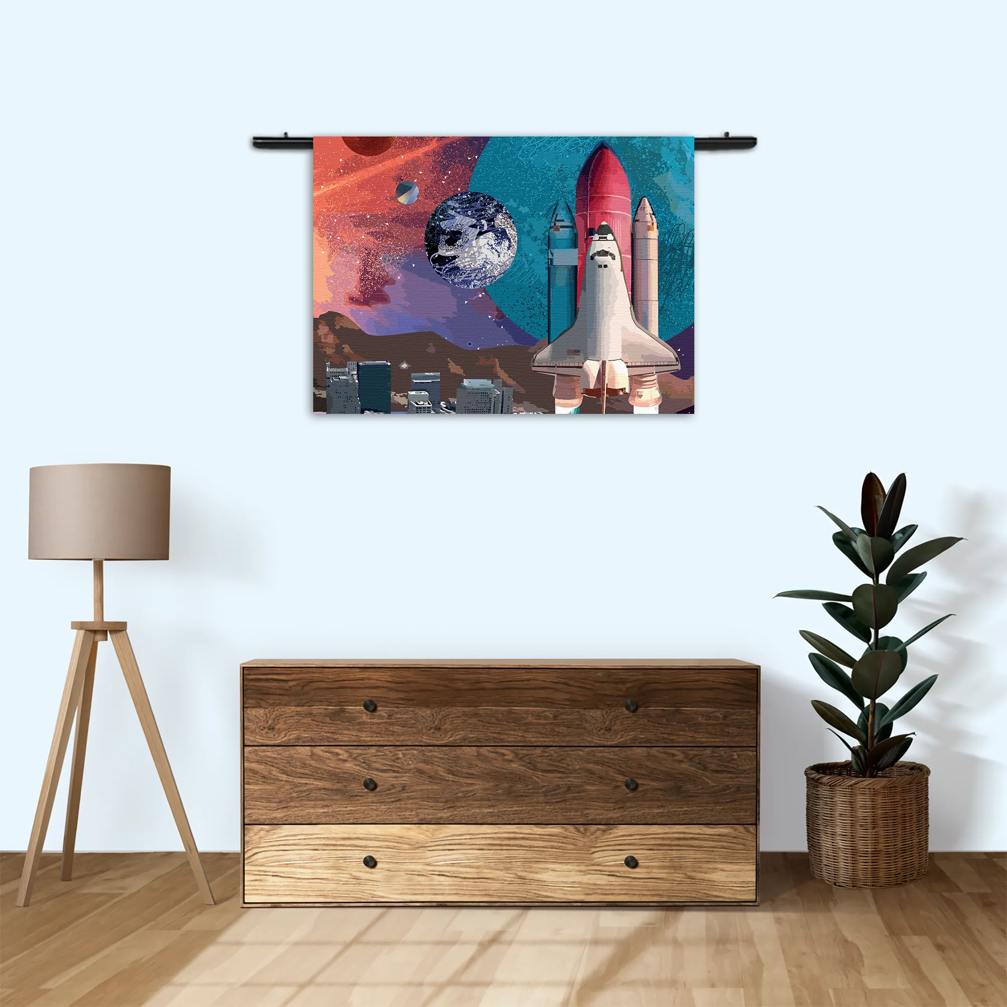 Template_50-70_WK_Horizontaal_Ruimtevaart_10-3 Wandkleed The Space Race Rechthoek Horizontaal Template 50 70 WK Horizontaal Ruimtevaart 10 3