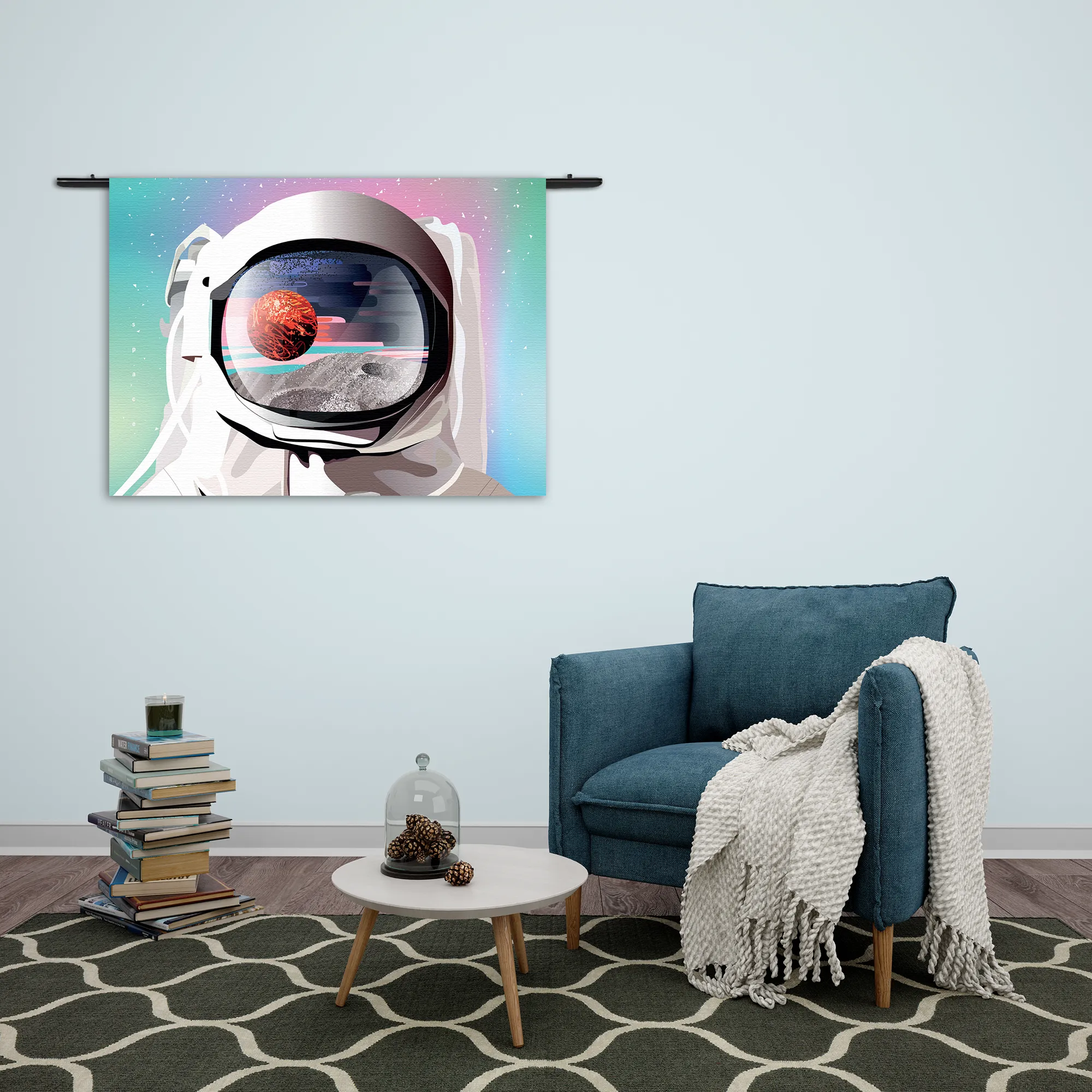 Template_50-70_WK_Horizontaal_Ruimtevaart_16-2 Wandkleed De Reflectie Rechthoek Horizontaal Template 50 70 WK Horizontaal Ruimtevaart 16 2