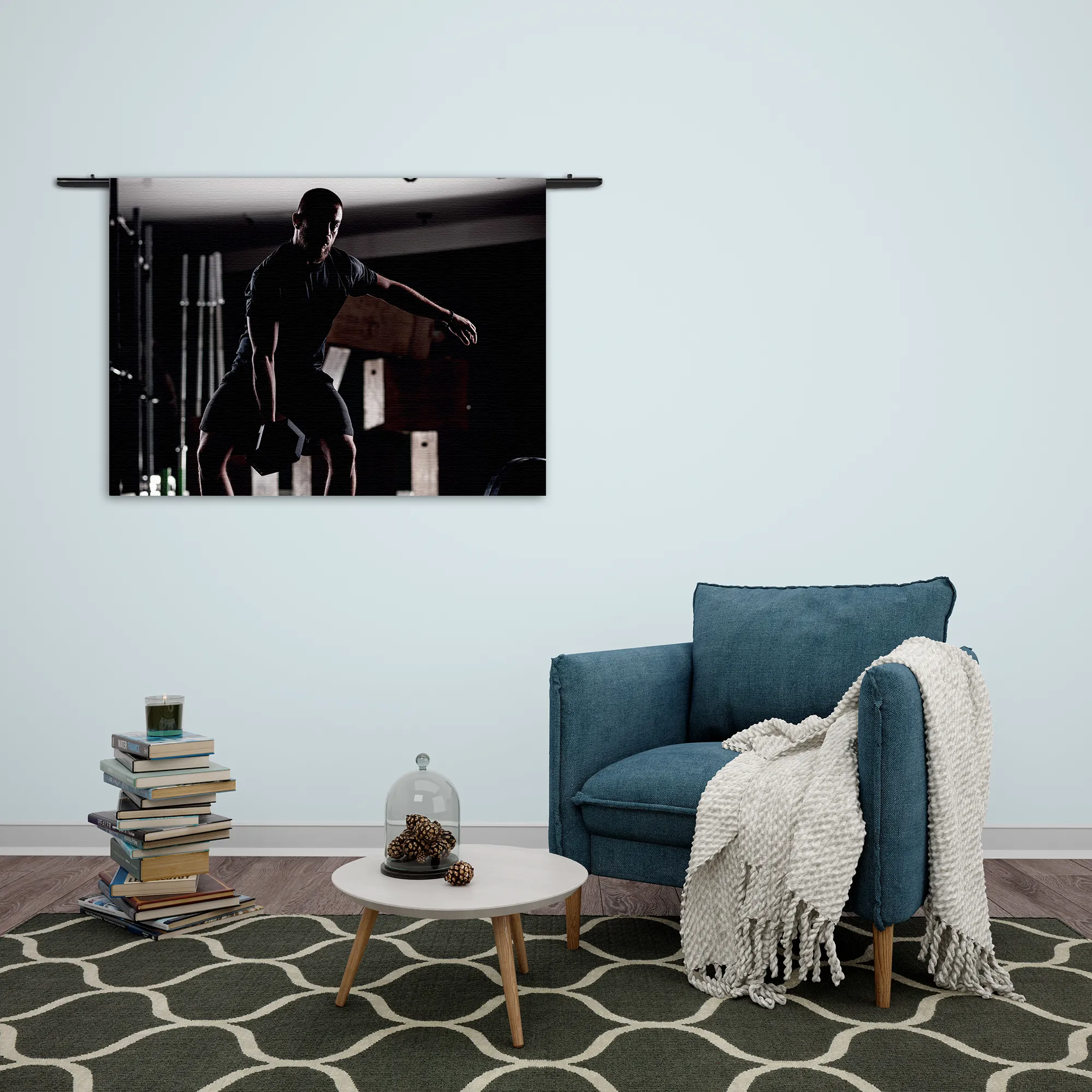 Template_50-70_WK_Horizontaal_Sport_20-2 Wandkleed Gewicht Heffen In De Sportschool Rechthoek Horizontaal Template 50 70 WK Horizontaal Sport 20 2