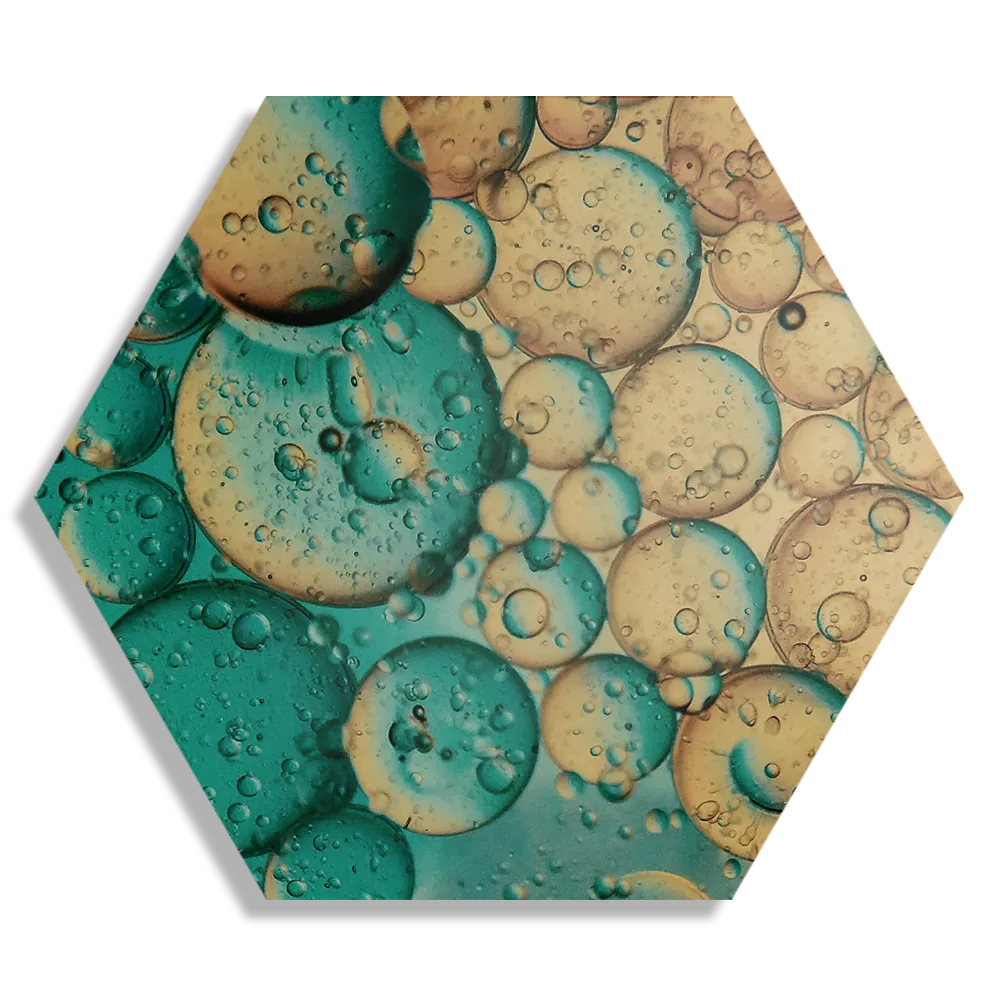 Schilderij Cube Pattern Hexagon Template Hexagon1 Abstract 30 1