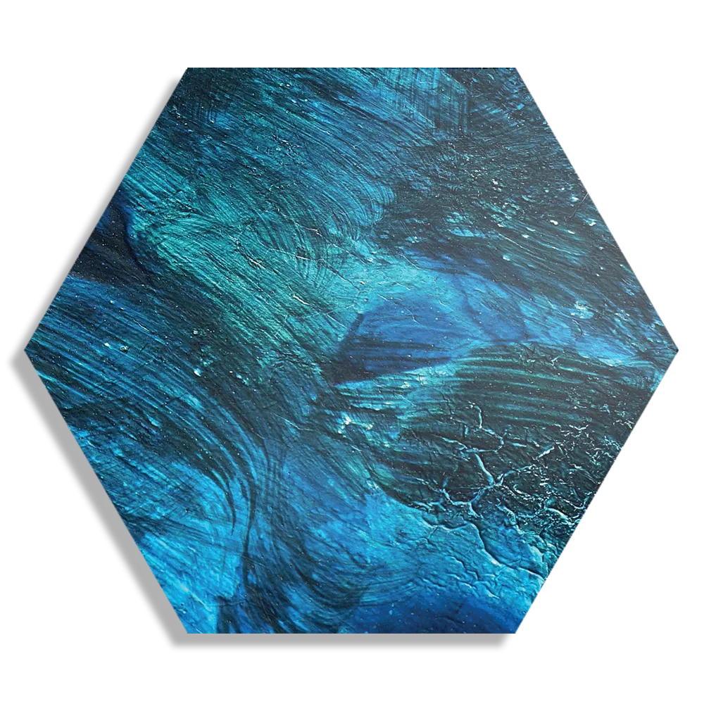 Template_Hexagon1_Abstract_84-1 Schilderij Abstrat Blauw Hexagon Template Hexagon1 Abstract 84 1