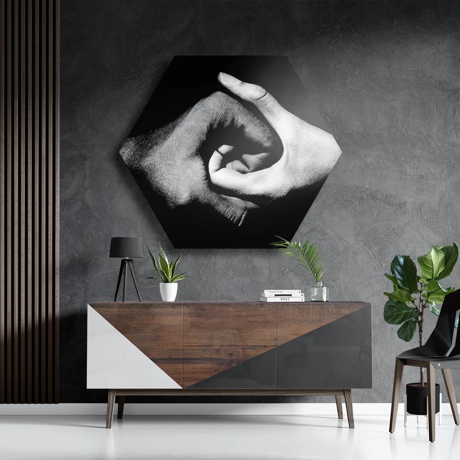 Template_Hexagon1_Beauty_3-3 Schilderij Het geheel Hexagon Template Hexagon1 Beauty 3 3