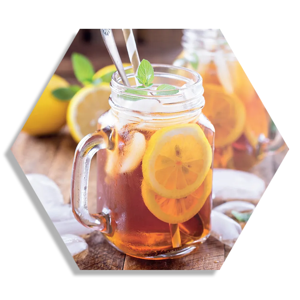 Schilderij Home Made Lemonade Hexagon Template Hexagon1 Eten En Drinken 38 1