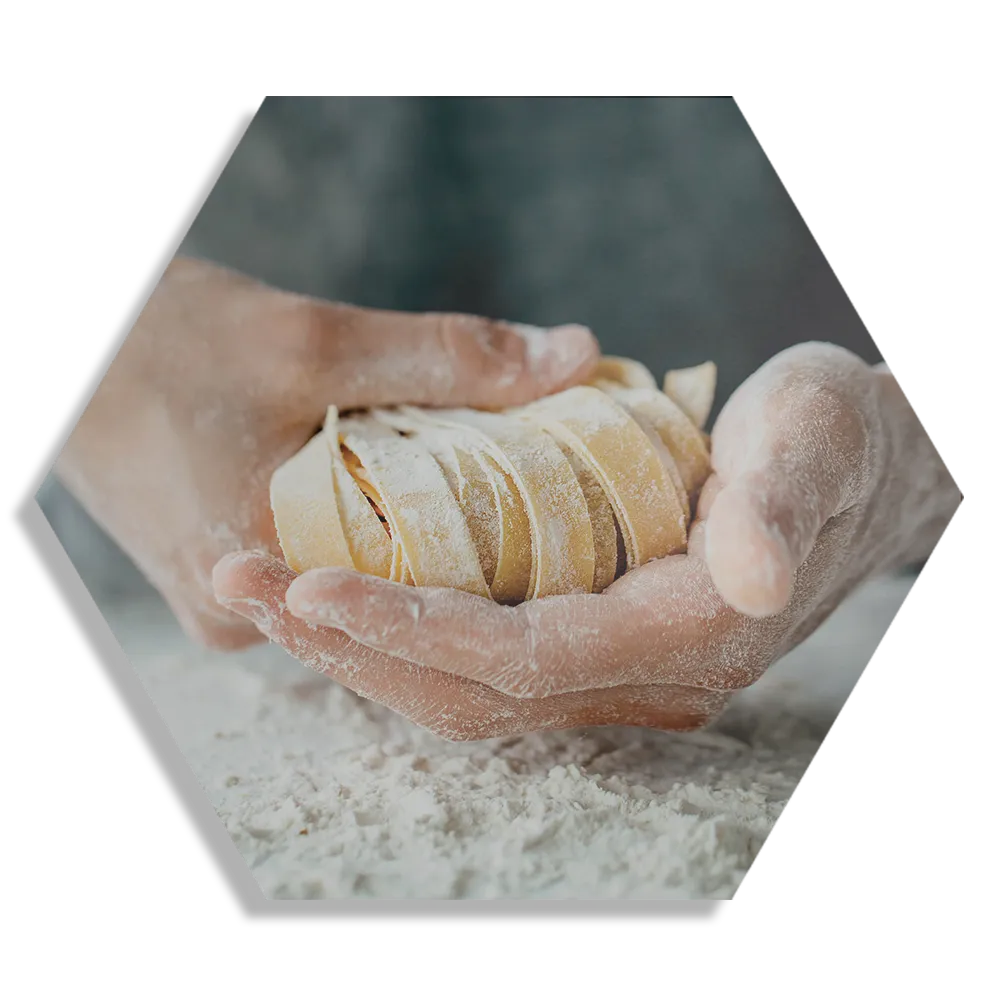 Schilderij Home Made Bakery Hexagon Template Hexagon1 Eten En Drinken 59 1