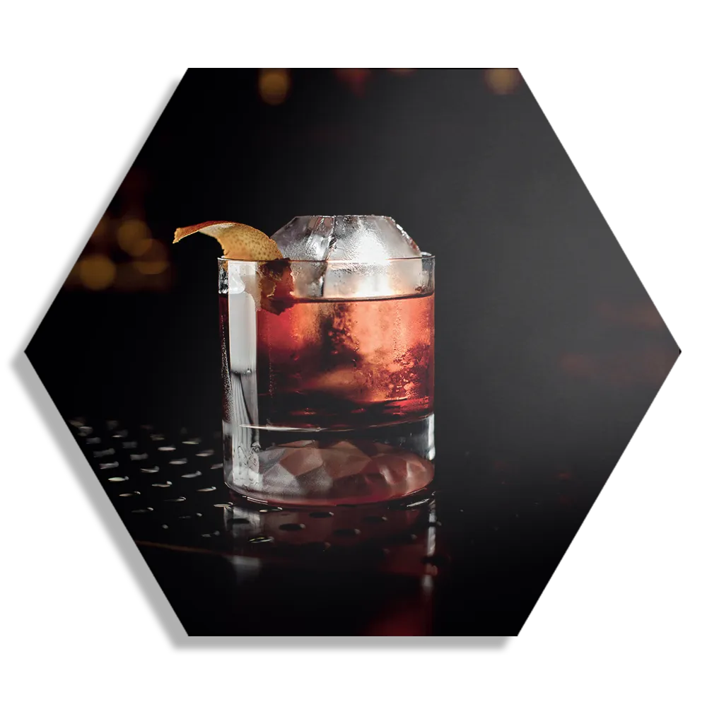 Schilderij Cocktail Bar 03 Hexagon Template Hexagon1 Eten En Drinken 61 1