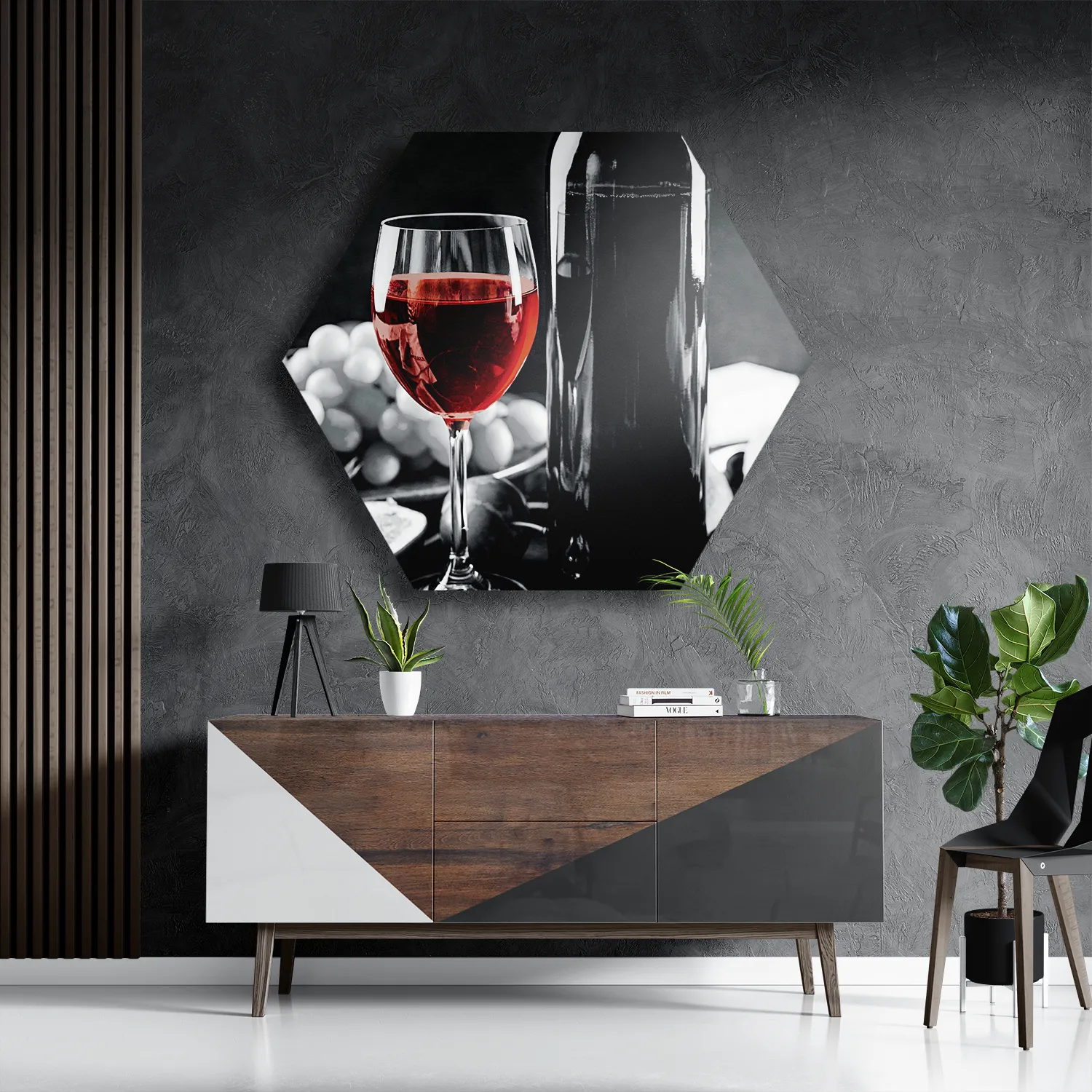 Template_Hexagon1_Eten-En-Drinken_78-3 Schilderij Red Red Wine 01 Hexagon Template Hexagon1 Eten En Drinken 78 3