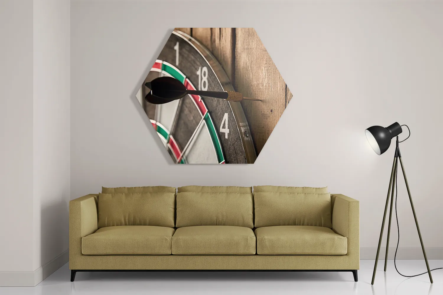 Schilderij Dartbord Hexagon Template Hexagon1 Gaming En Spel 20 2