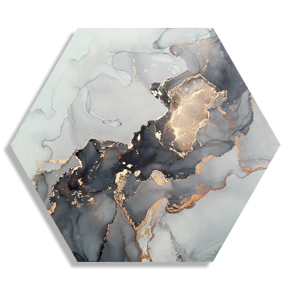 Schilderij Marmer Look Hotel Chique 01 Hexagon Template Hexagon1 Marmer 19 1