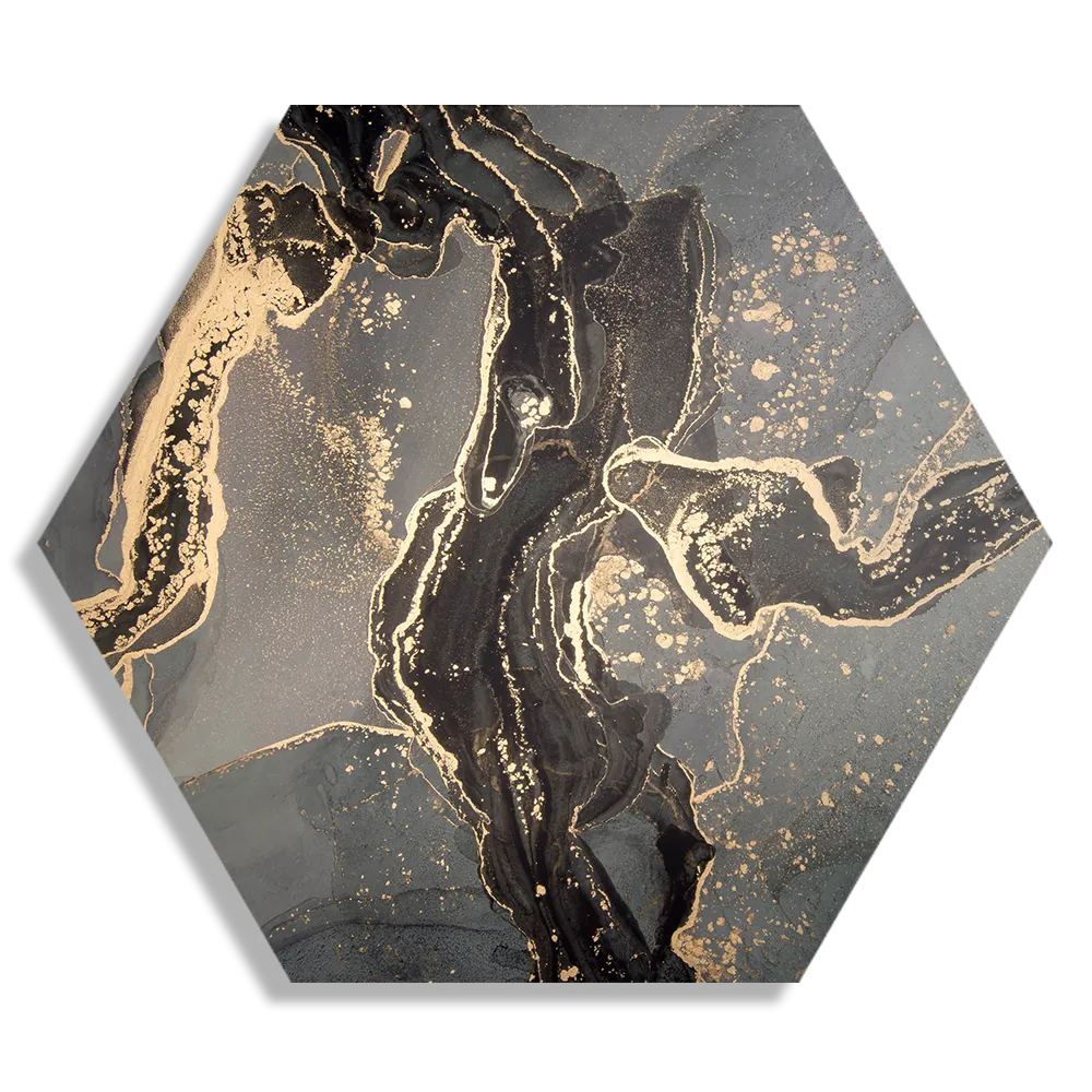 Schilderij Marmer Look Hotel Chique 02 Hexagon Template Hexagon1 Marmer 21 1