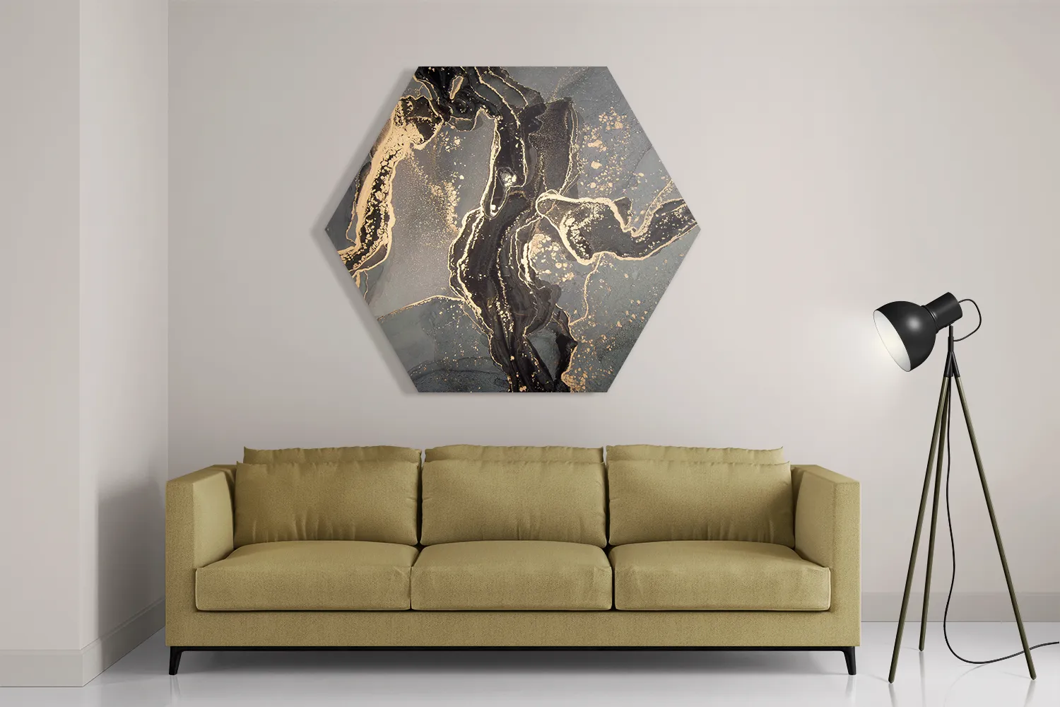 Schilderij Marmer Look Hotel Chique 02 Hexagon Template Hexagon1 Marmer 21 2