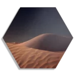Schilderij De woestijn Hexagon Template Hexagon1 Natuur 86 1