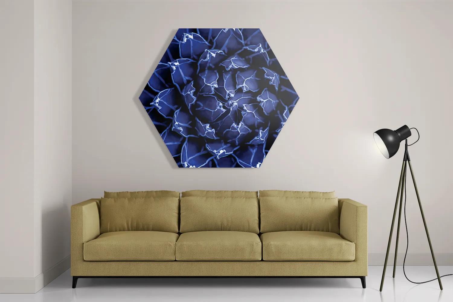 Schilderij Kleurrijke bloem 2 Hexagon Template Hexagon1 Natuur 93 2