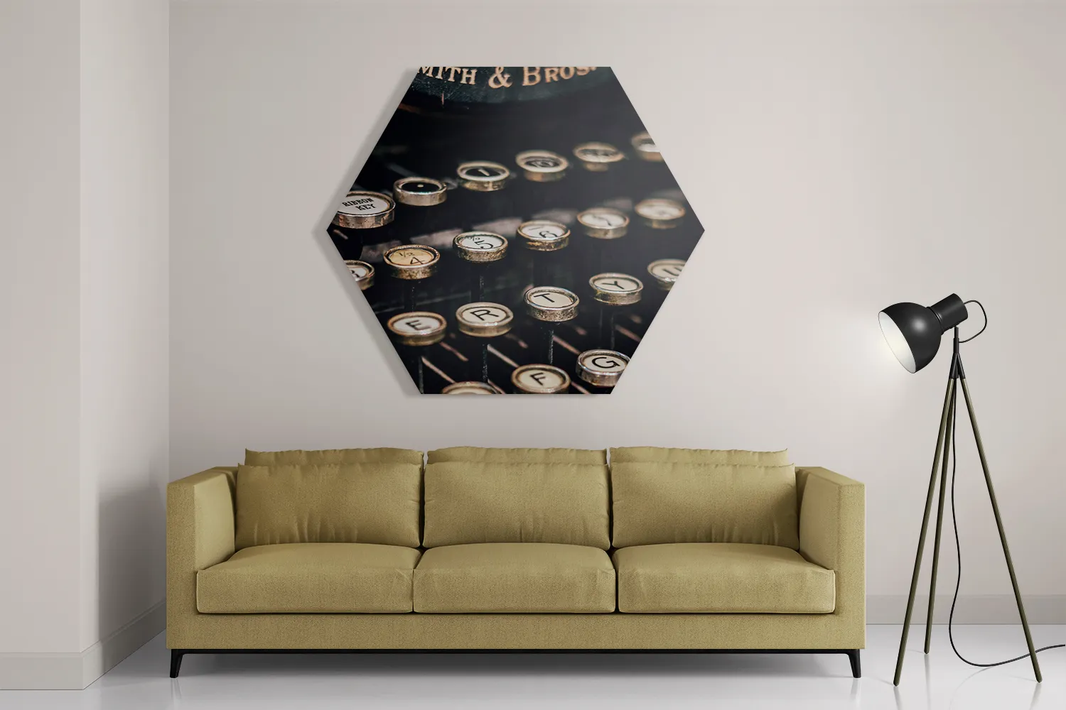 Schilderij Agfa Camera Hexagon Template Hexagon1 Retro 5 2