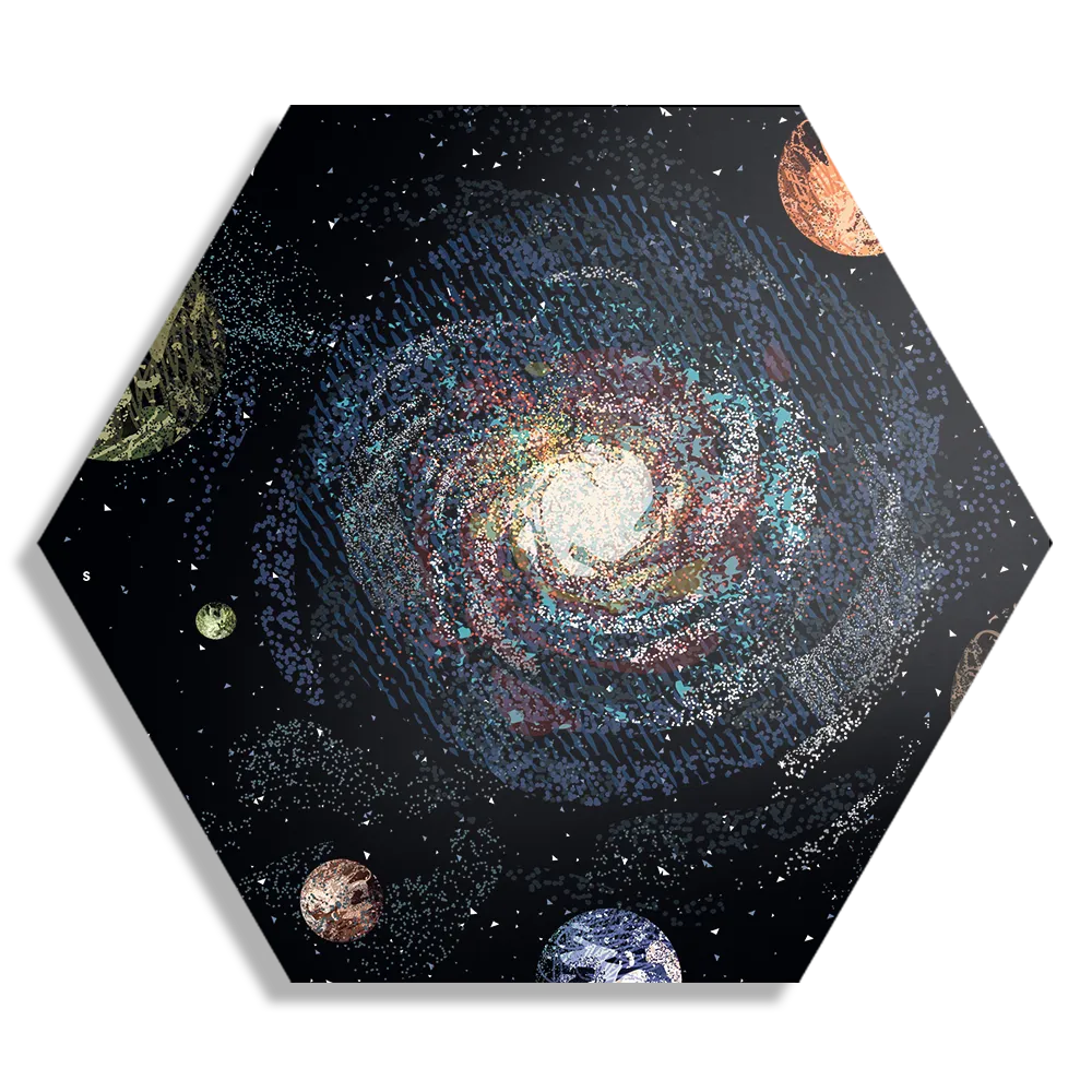 Template_Hexagon1_Ruimtevaart_15-1 Schilderij Ons planetenstelsel Hexagon Template Hexagon1 Ruimtevaart 15 1