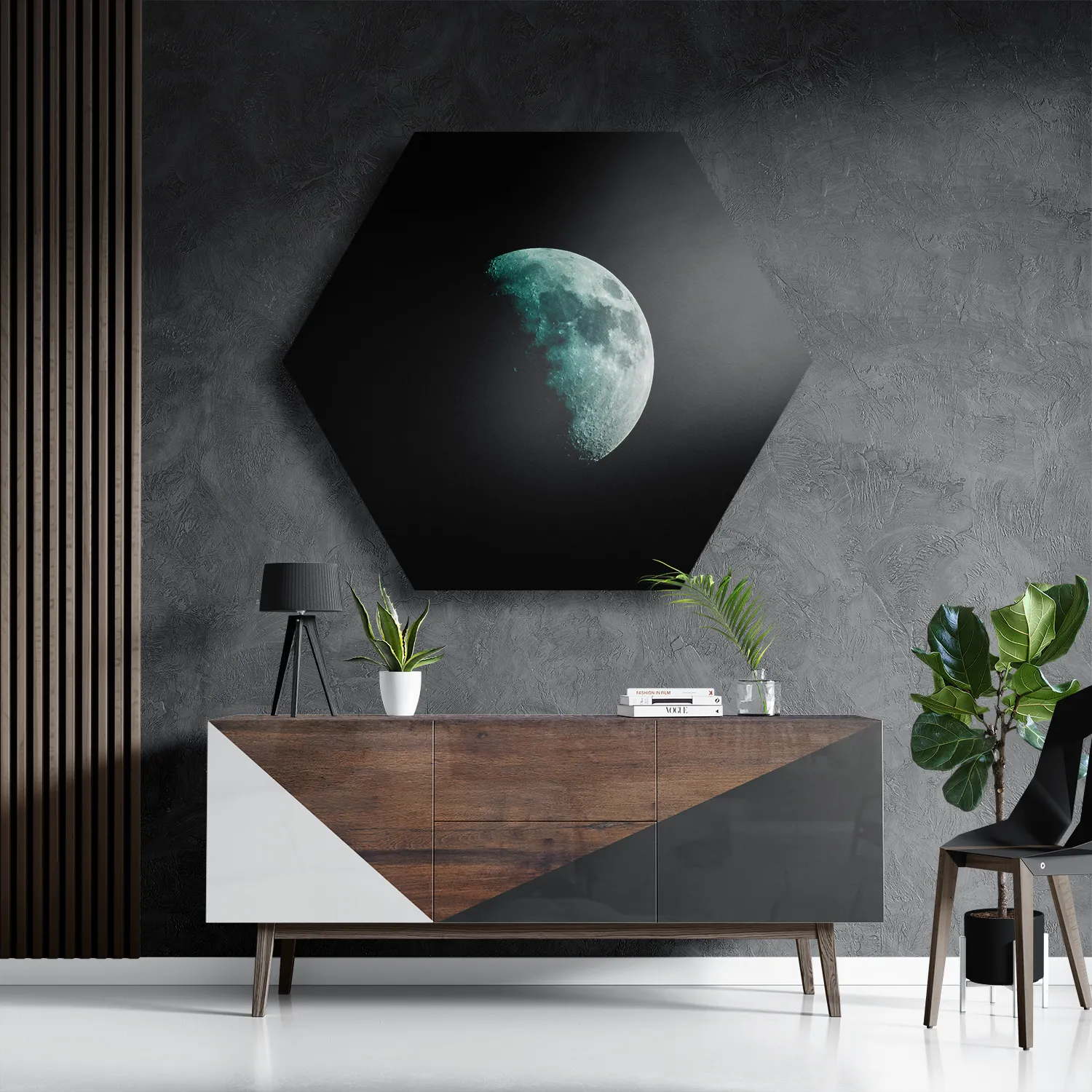 Template_Hexagon1_Ruimtevaart_2-3 Schilderij To The Moon Hexagon Template Hexagon1 Ruimtevaart 2 3