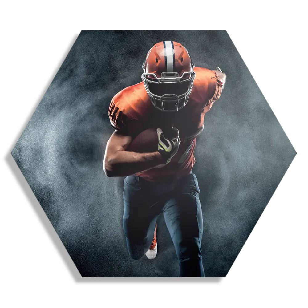 Schilderij Rugby Meer Voor Mannen Hexagon Template Hexagon1 Sport 10 1