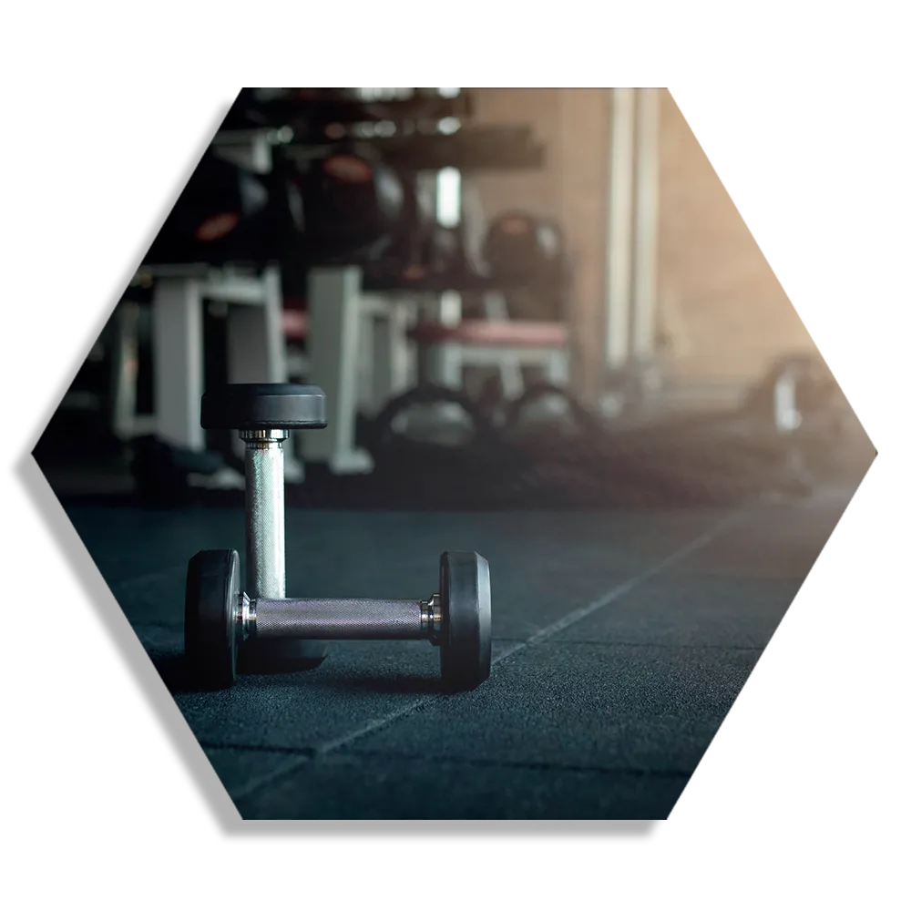 Schilderij Sportschool Hexagon Template Hexagon1 Sport 16 1