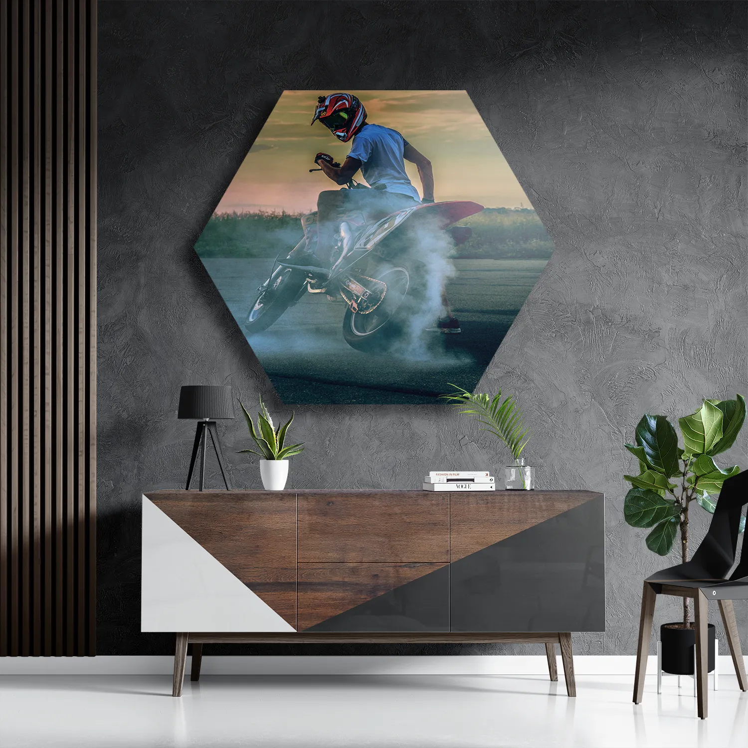 Schilderij Motorsport Meer Voor Mannen Hexagon Template Hexagon1 Sport 3 3