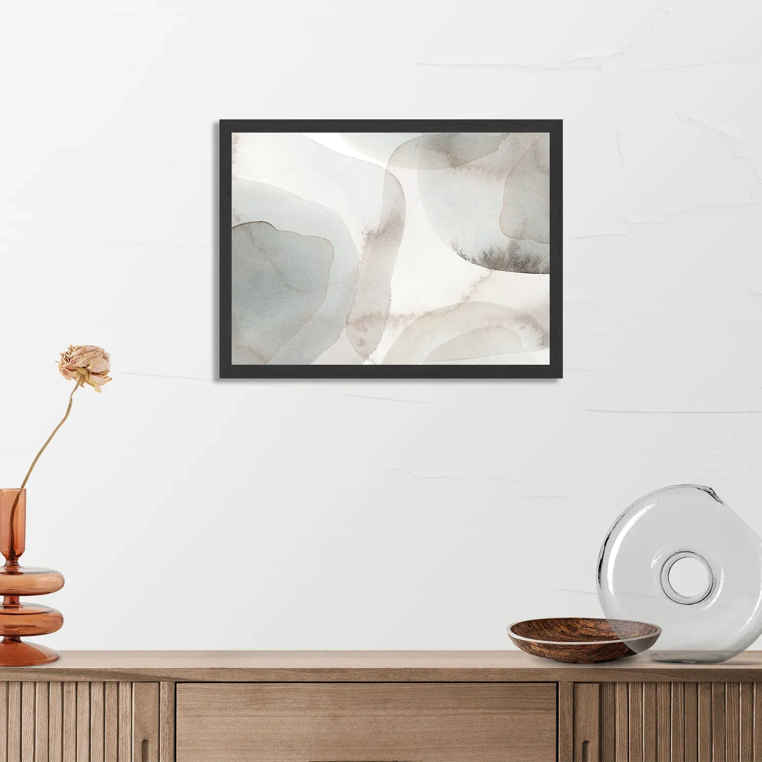 Template_PBF_50-70_Horizontaal_Abstract_108-3 Poster Abstract Rustige Tinten met Accent 03 Rechthoek Horizontaal Met Lijst Template PBF 50 70 Horizontaal Abstract 108 3