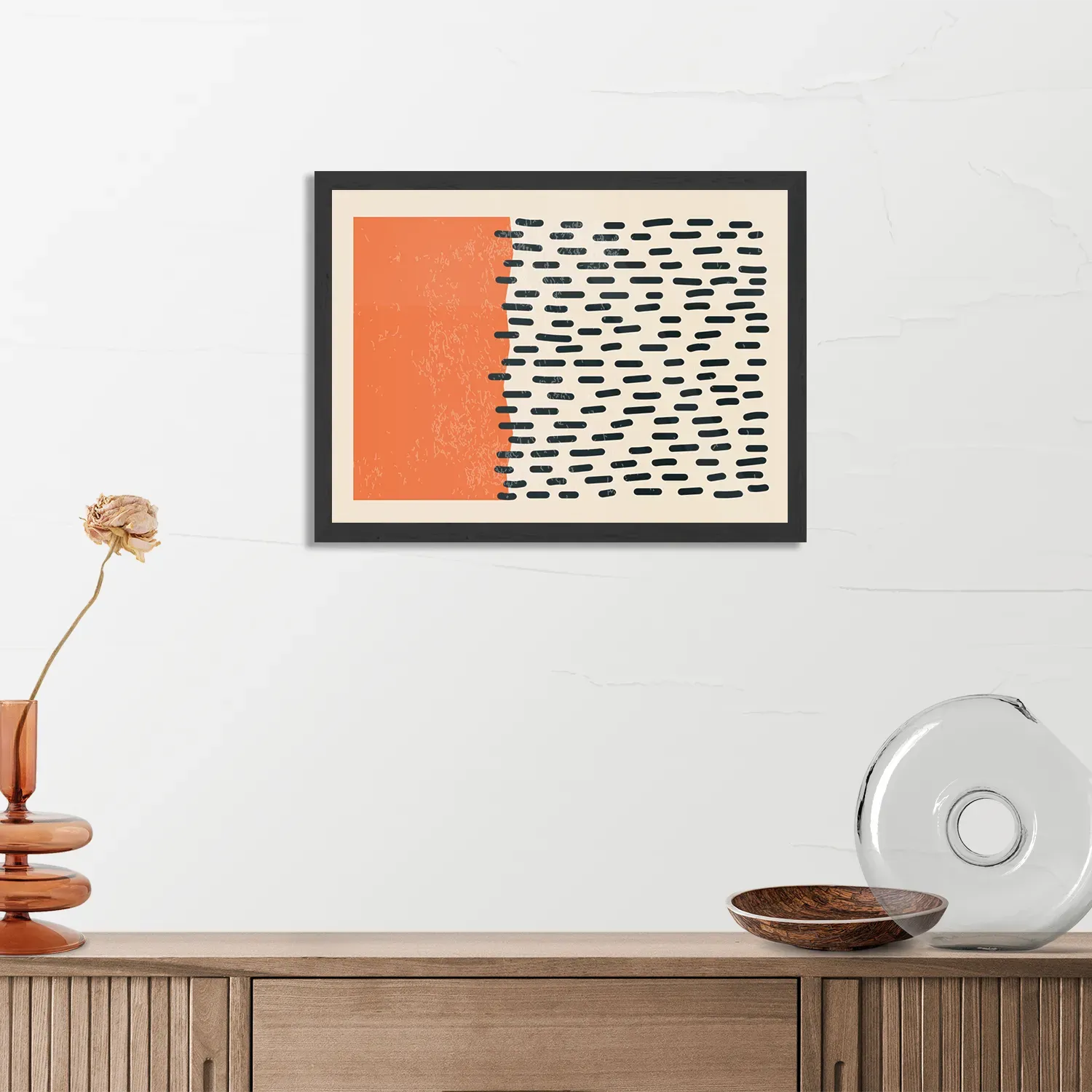 Template_PBF_50-70_Horizontaal_Abstract_60-3 Poster Scandinavisch Oranje Rechthoek Horizontaal Met Lijst Template PBF 50 70 Horizontaal Abstract 60 3