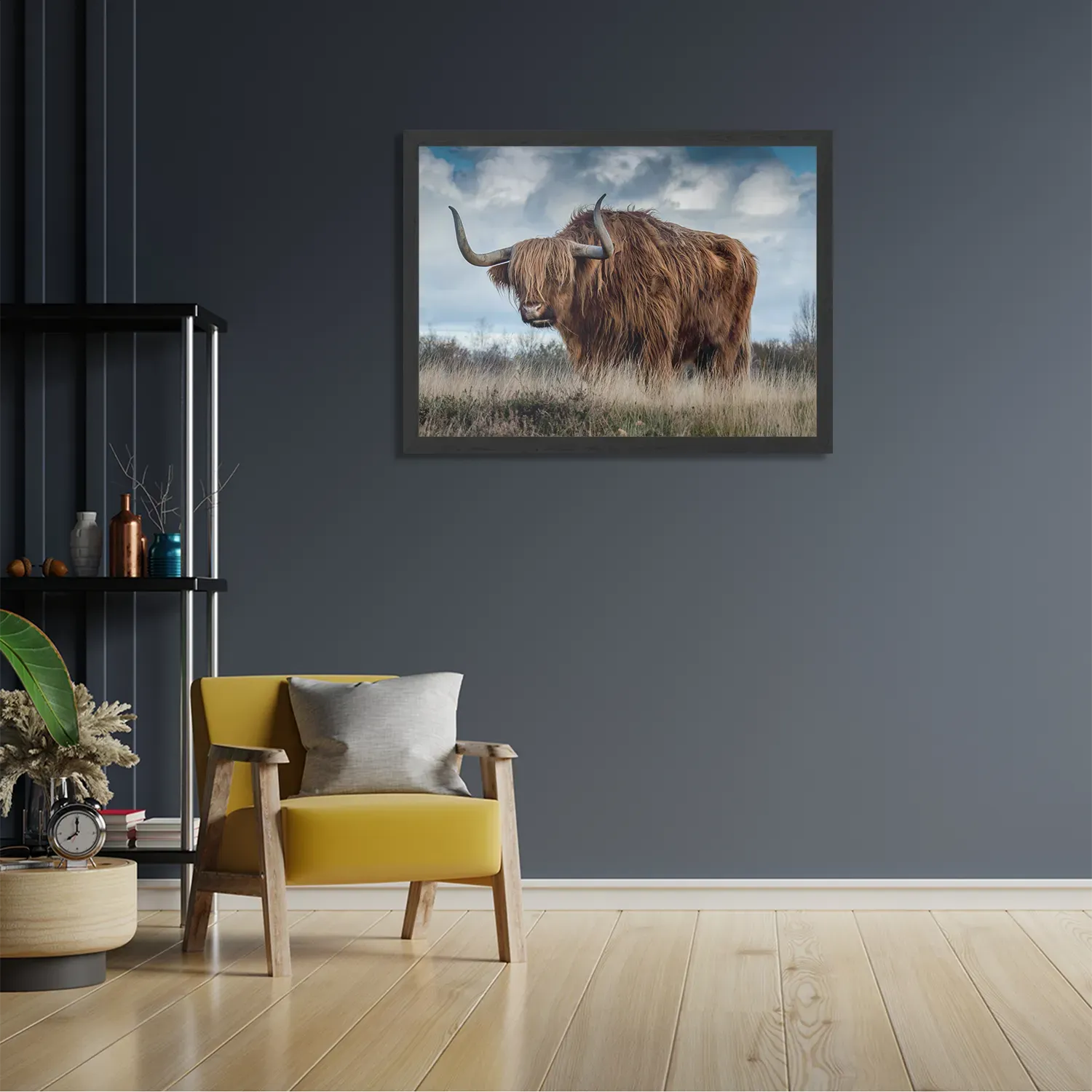 Poster Bizon Rechthoek Horizontaal Met Lijst Template PBF 50 70 Horizontaal Dieren 18 2