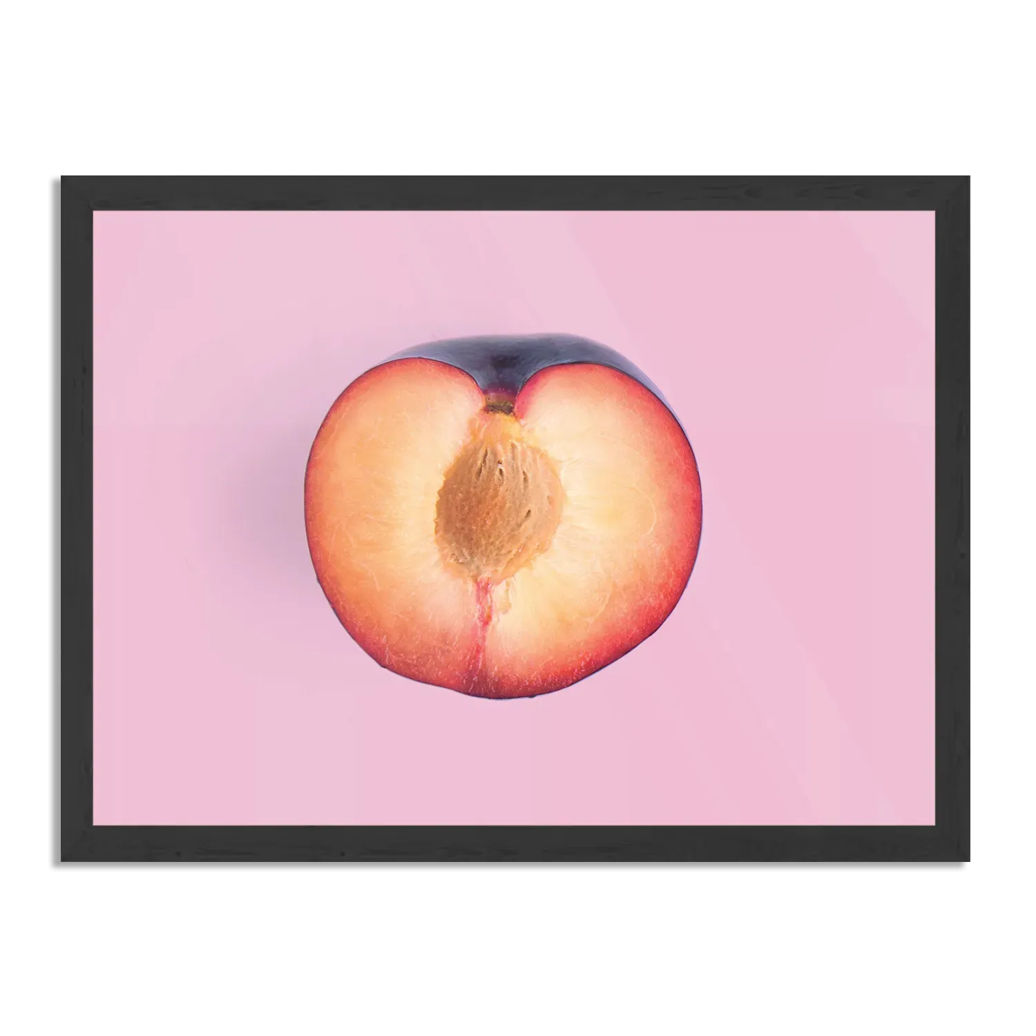 Poster Plum Pruim Paars Rechthoek Horizontaal Met Lijst Template PBF 50 70 Horizontaal Eten En Drinken 10 1