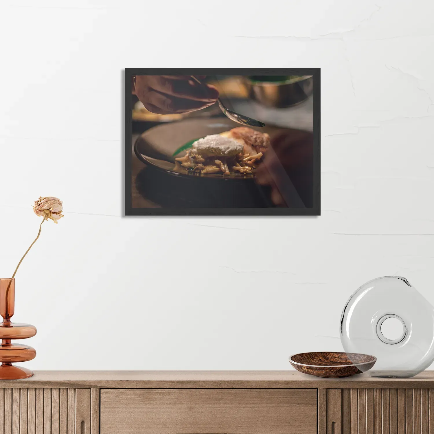 Poster Cheef Kok Rechthoek Horizontaal Met Lijst Template PBF 50 70 Horizontaal Eten En Drinken 30 3