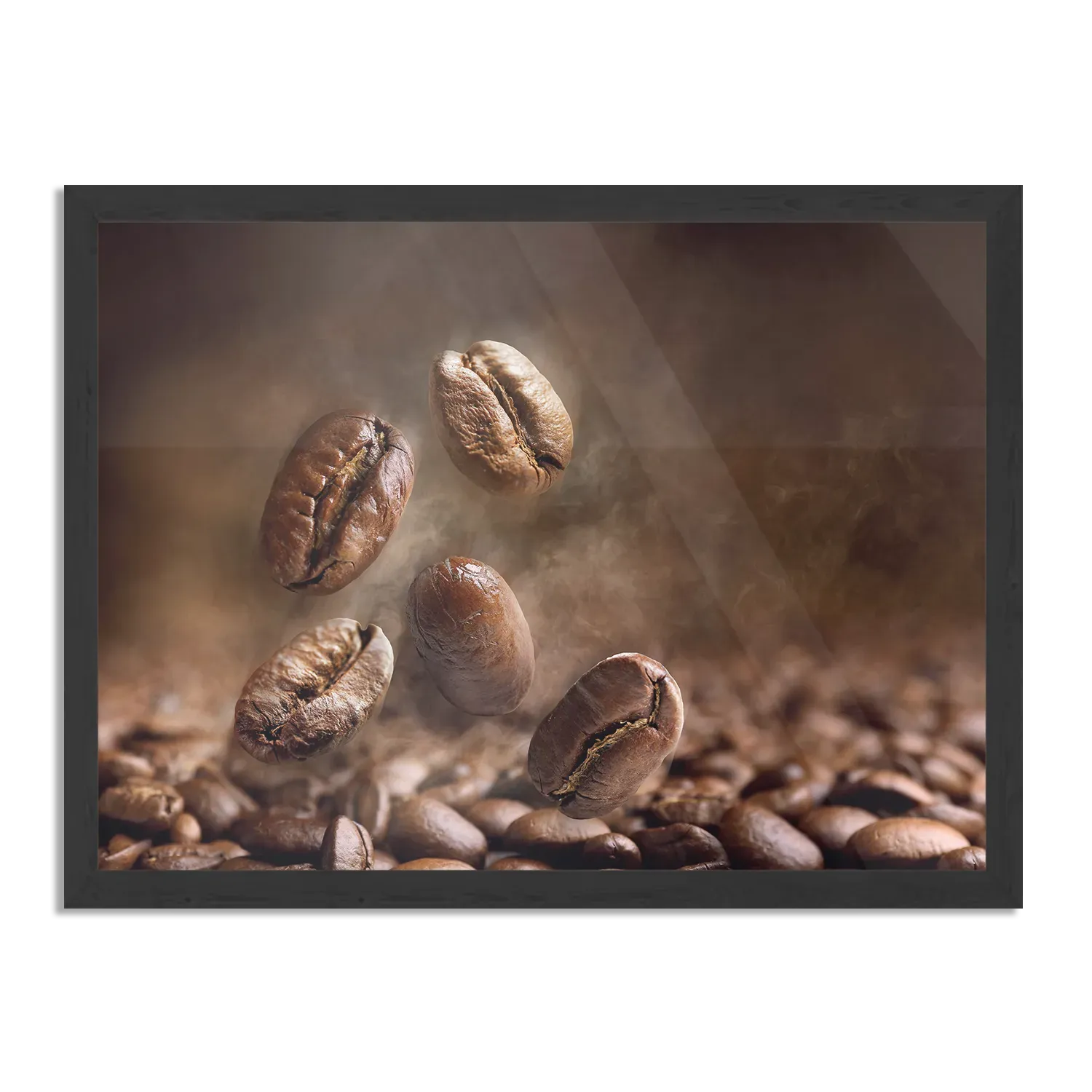 Poster Koffiebonen Rechthoek Horizontaal Met Lijst Template PBF 50 70 Horizontaal Eten En Drinken 32 1