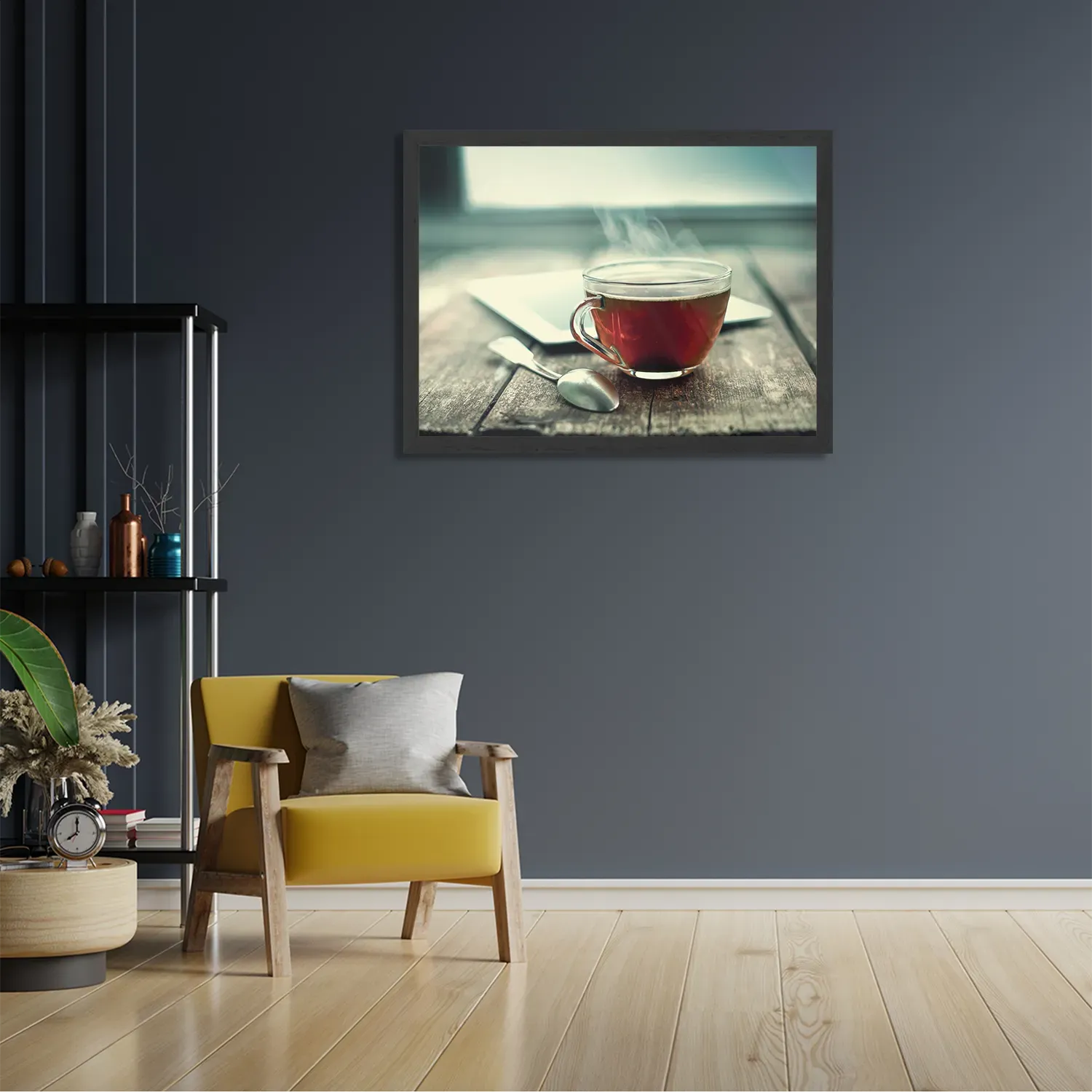 Poster Thee Rechthoek Horizontaal Met Lijst Template PBF 50 70 Horizontaal Eten En Drinken 33 2