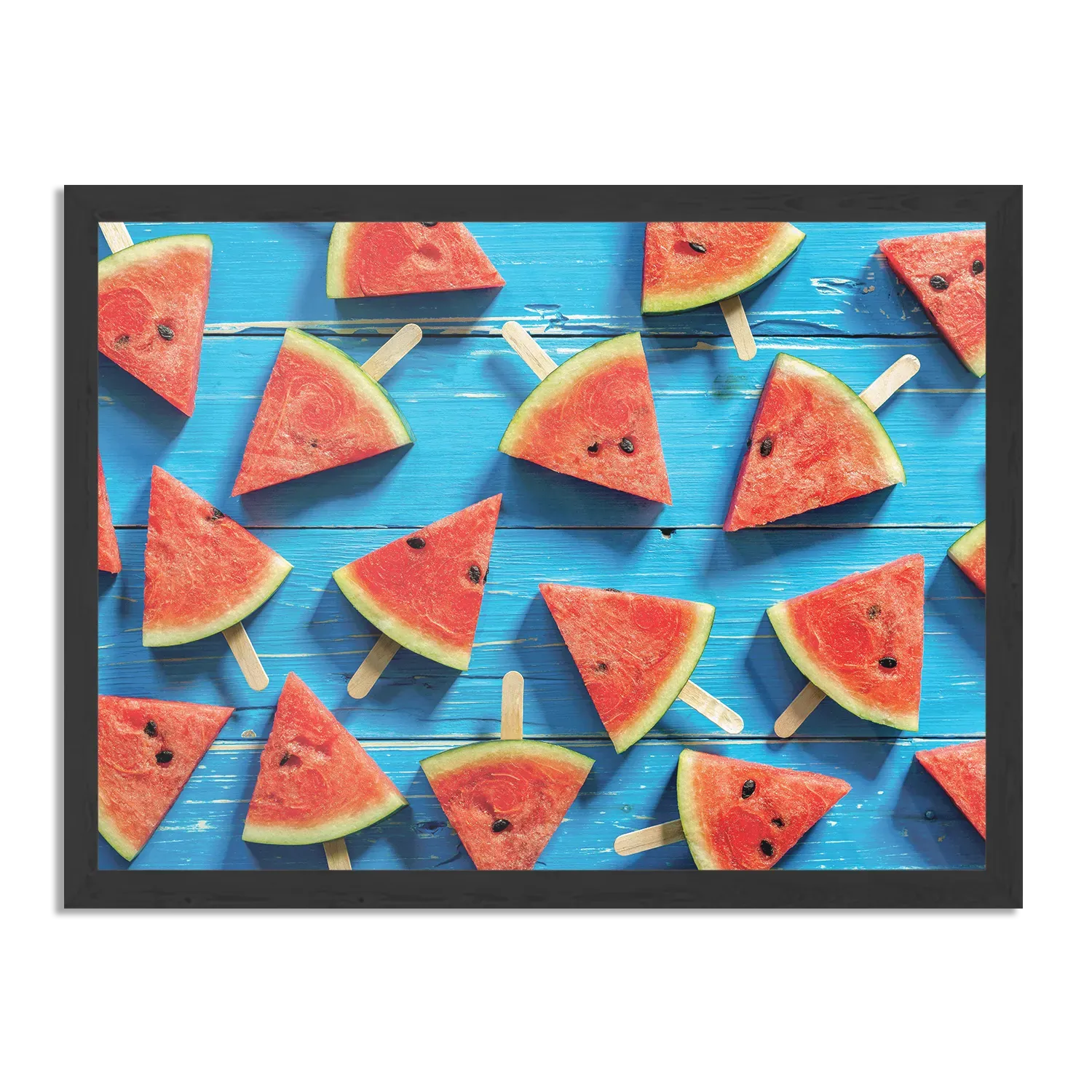 Poster Watermeloen Ijsjes Rechthoek Horizontaal Met Lijst Template PBF 50 70 Horizontaal Eten En Drinken 39 1