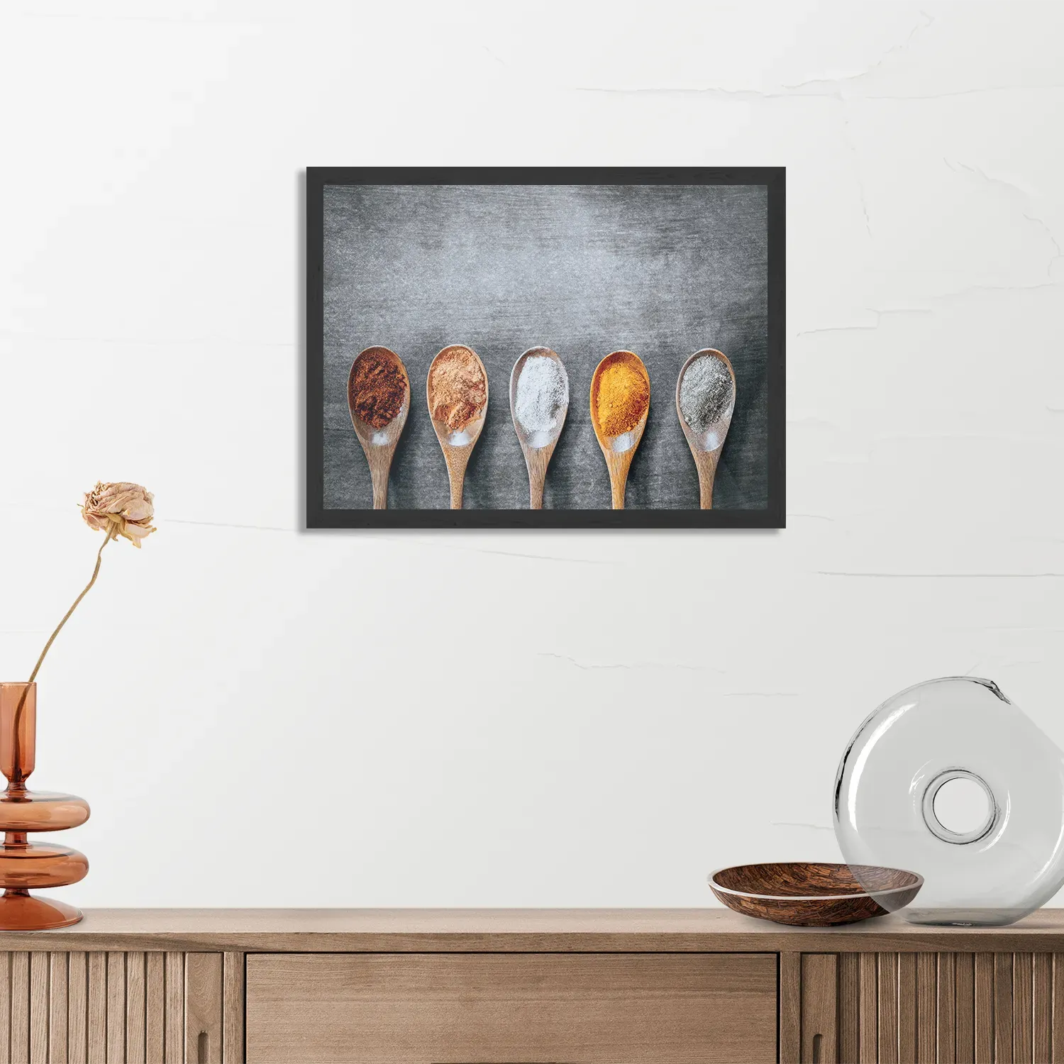 Poster Specerijen Rechthoek Horizontaal Met Lijst Template PBF 50 70 Horizontaal Eten En Drinken 40 3