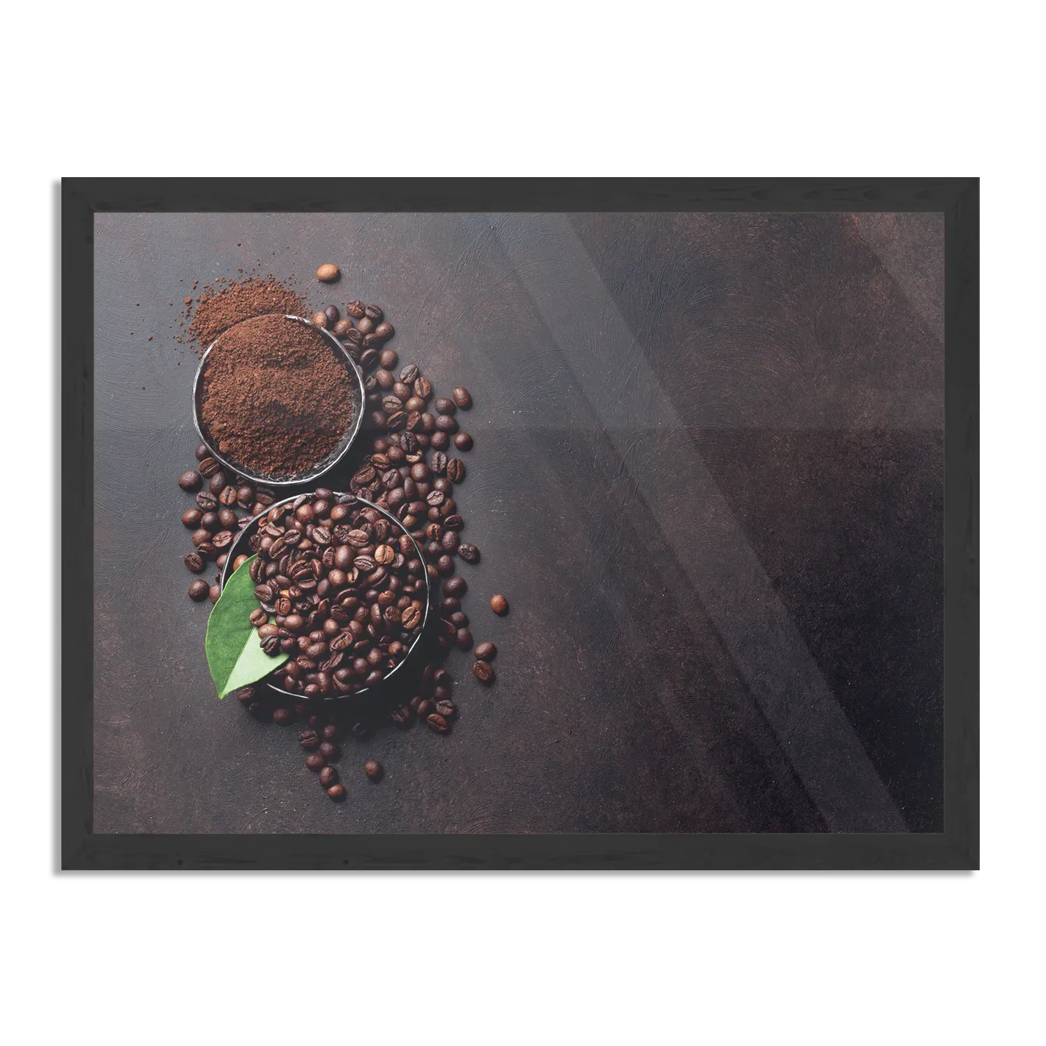 Poster Koffiebonen 01 Rechthoek Horizontaal Met Lijst Template PBF 50 70 Horizontaal Eten En Drinken 45 1