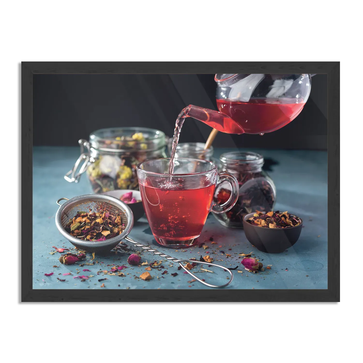 Poster Thee met Specerijen Rechthoek Horizontaal Met Lijst Template PBF 50 70 Horizontaal Eten En Drinken 58 1