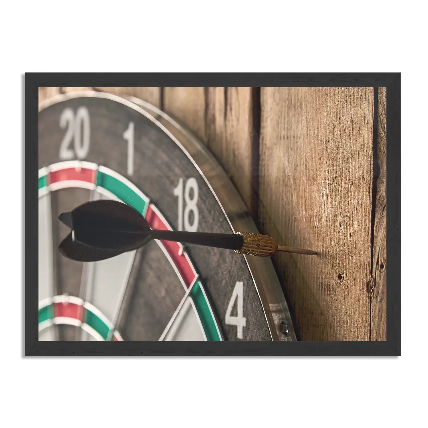 Poster Dartbord Rechthoek Horizontaal Met Lijst Template PBF 50 70 Horizontaal Gaming En Spel 20 1